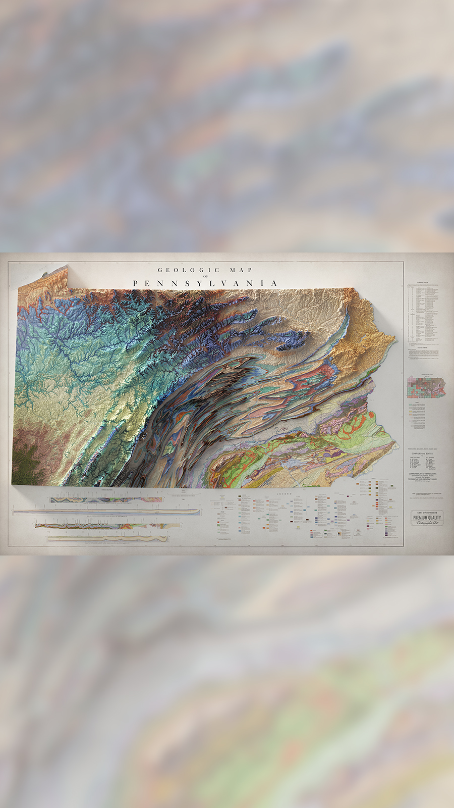 East of Nowhere Maps Facebook ad from Mar 13, 2026