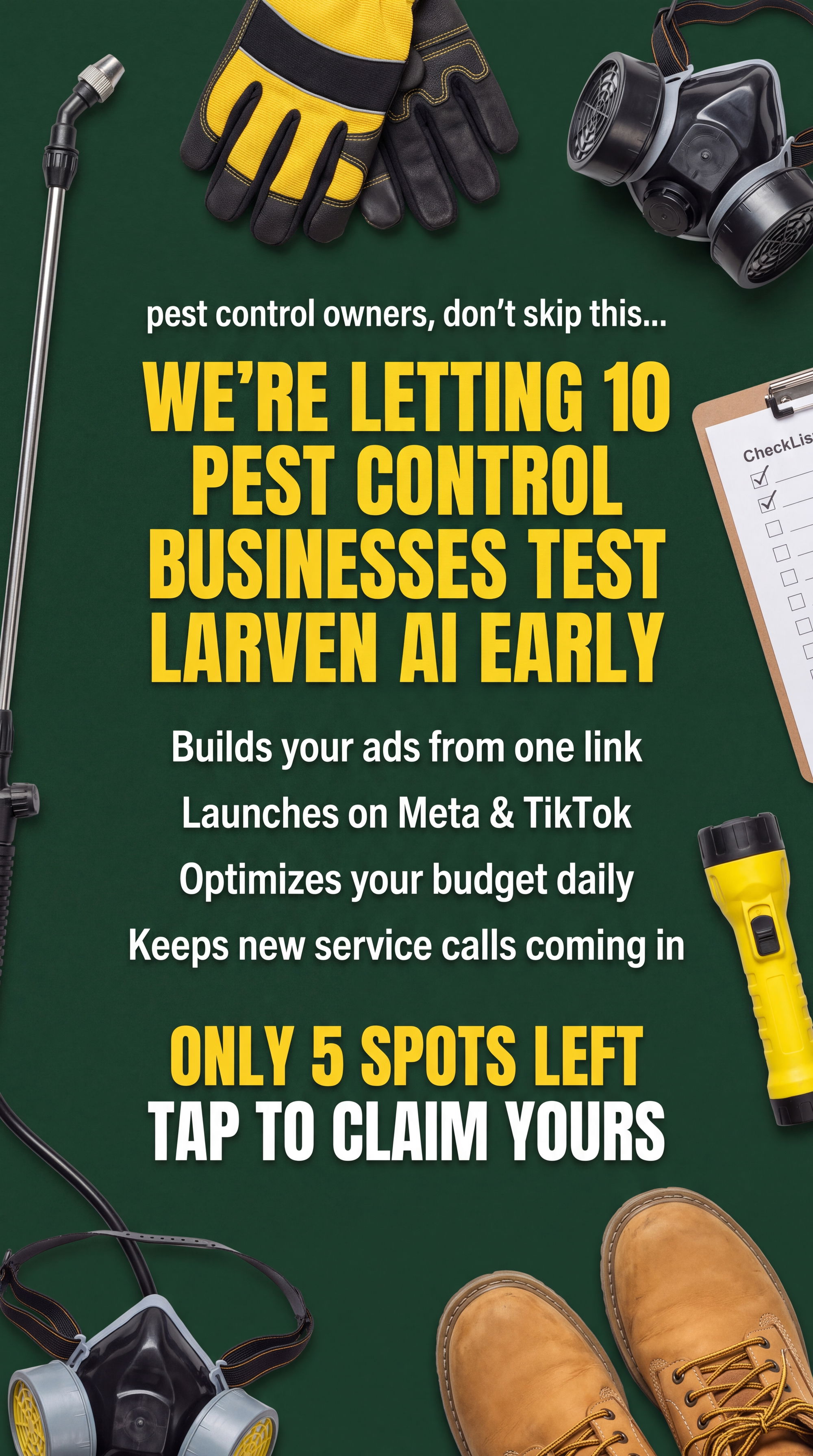 Larven AI Facebook ad