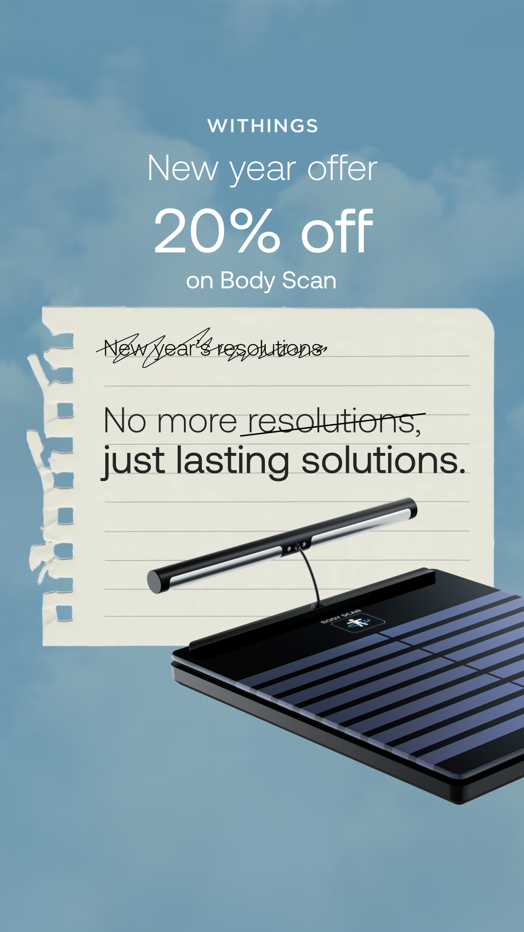 Withings Facebook ad