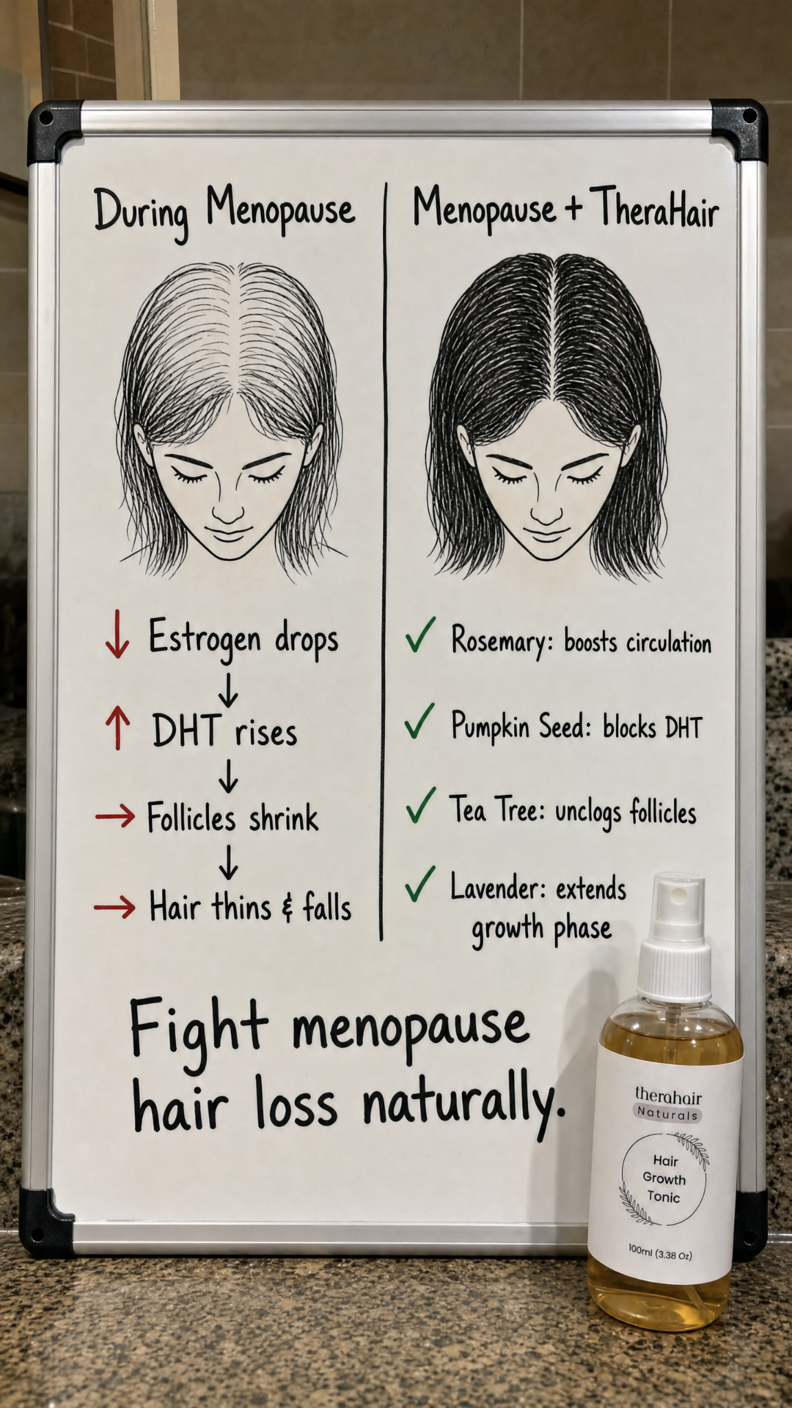 Hair Care Secrets Facebook ad: Try 90 Days Risk Free