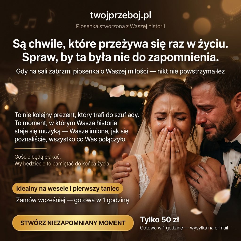 TwojPrzeboj.pl - Piosenka na Prezent Facebook ad