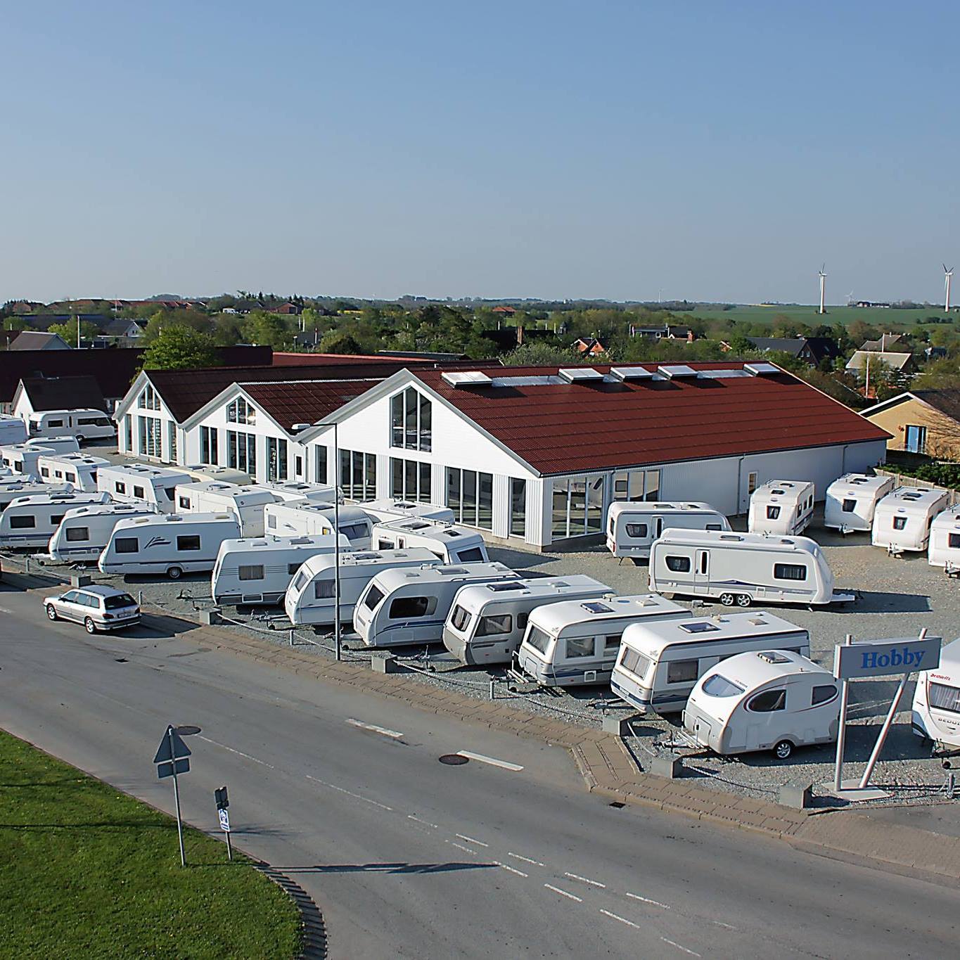 Møllegårdens Camping Facebook ad: Nordvestjyllands største Campingcenter