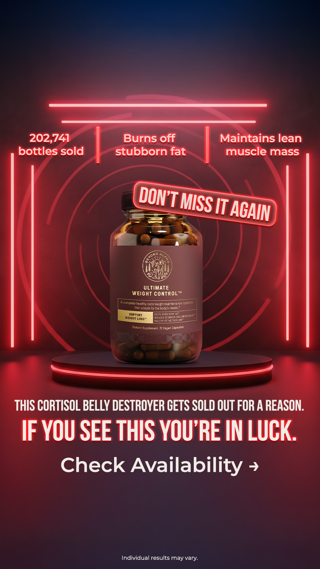 Beyond Alpha Facebook ad