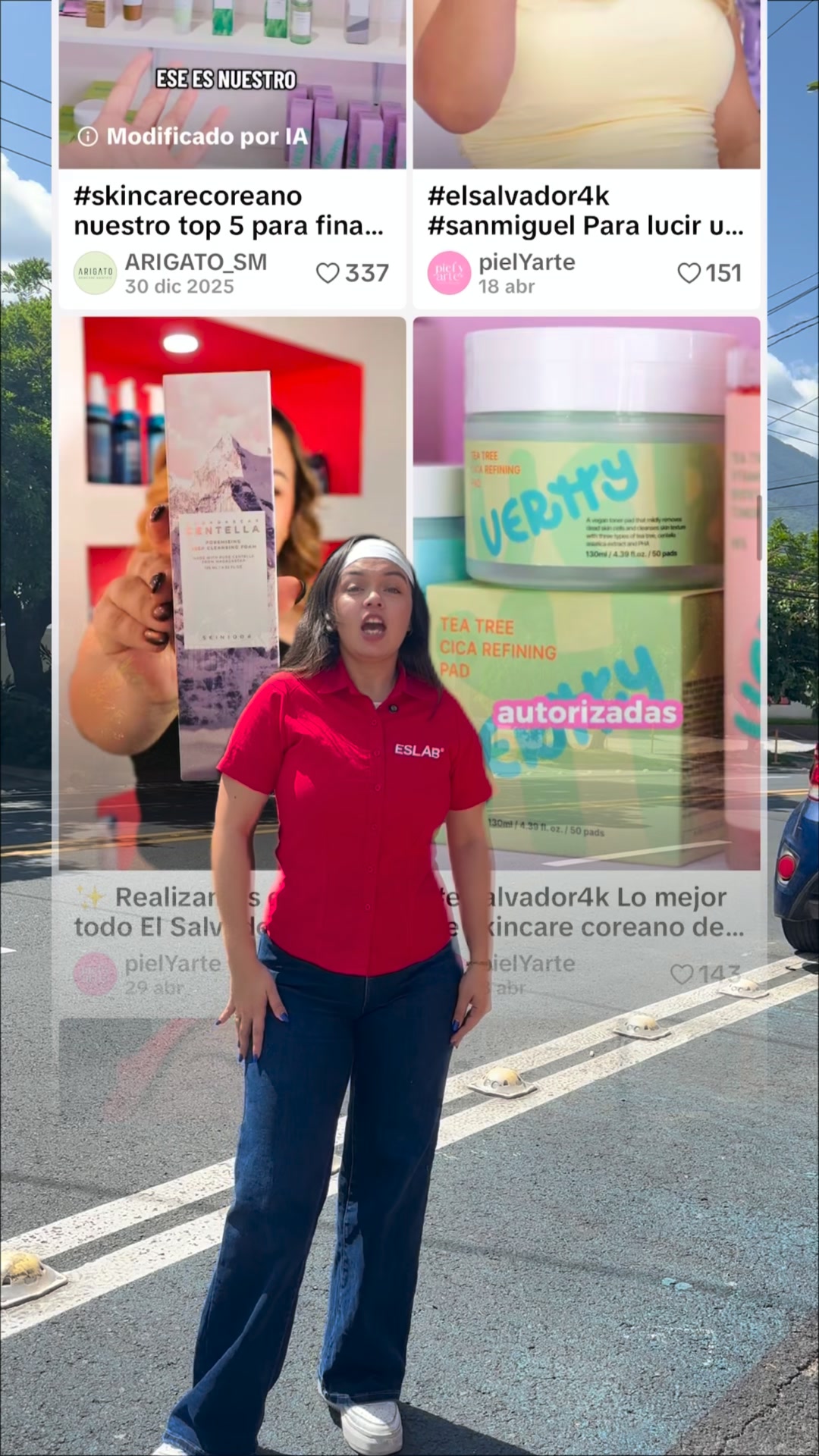 ESLAB Facebook ad: ¿Cansada de las páginas raras que venden imitaciones?