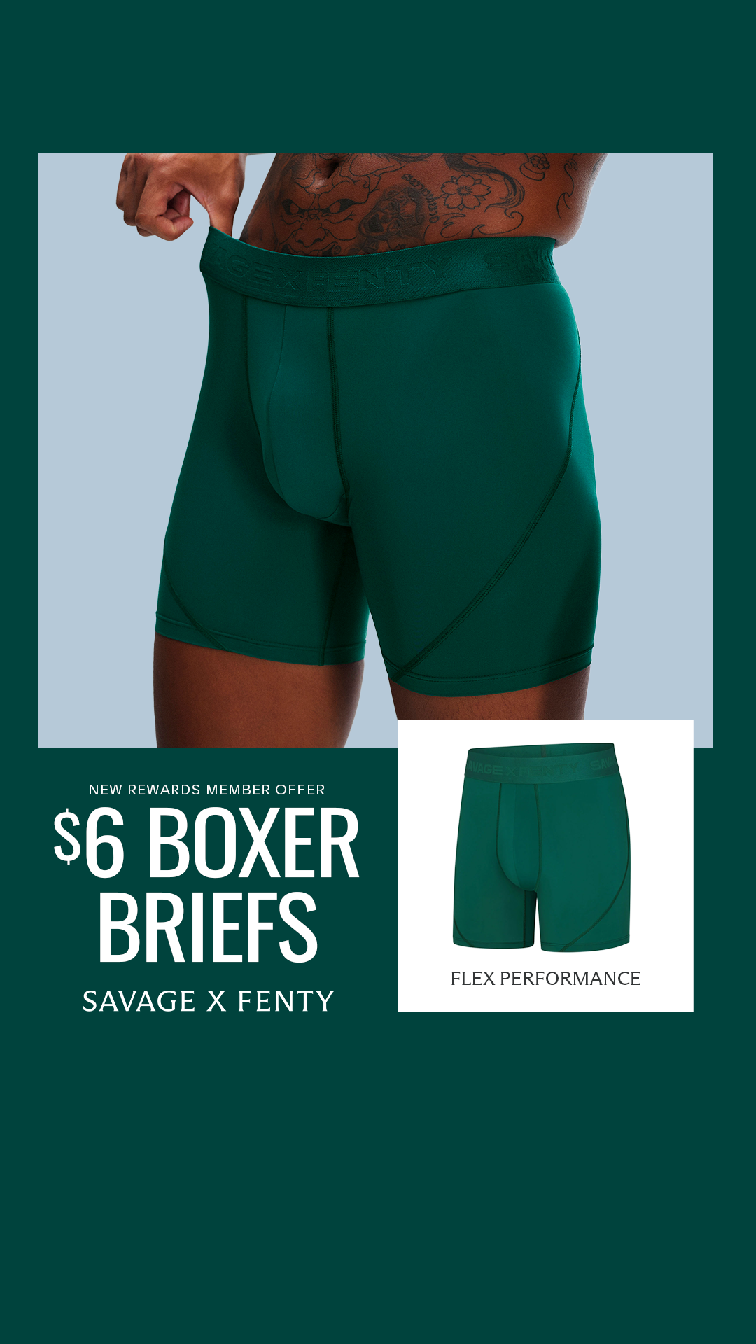 Savage X Fenty Facebook ad