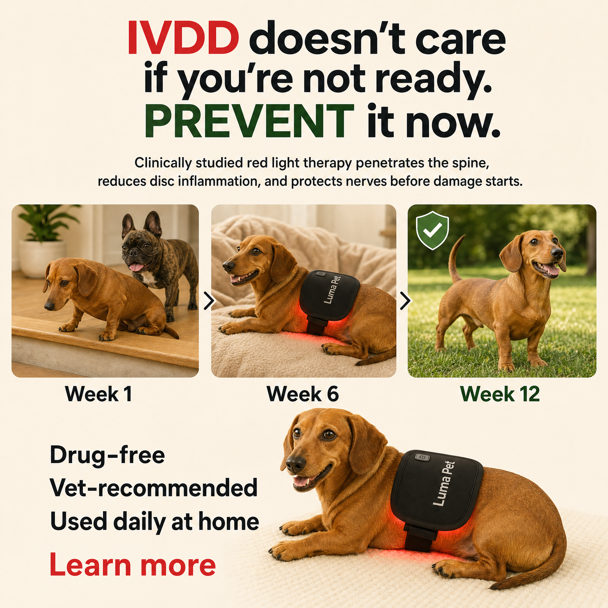 Emma & Her Doxie Facebook ad