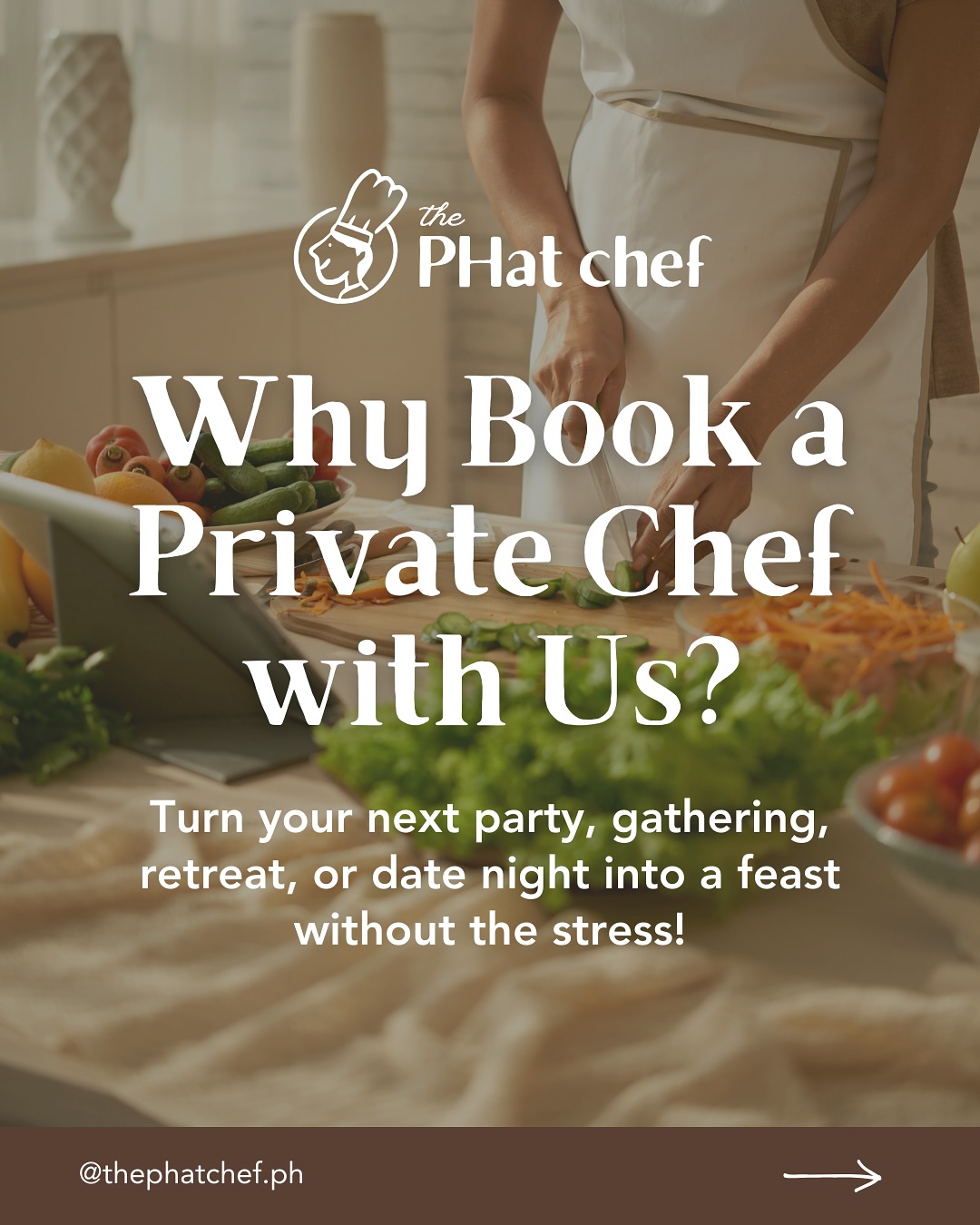 the PHat chef Facebook ad