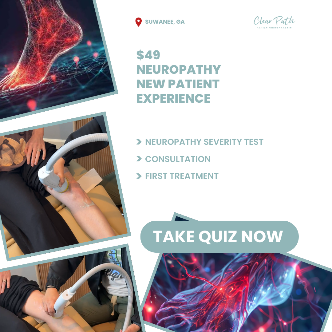 Clear Path Family Chiropractic Facebook ad from Mar 23, 2026