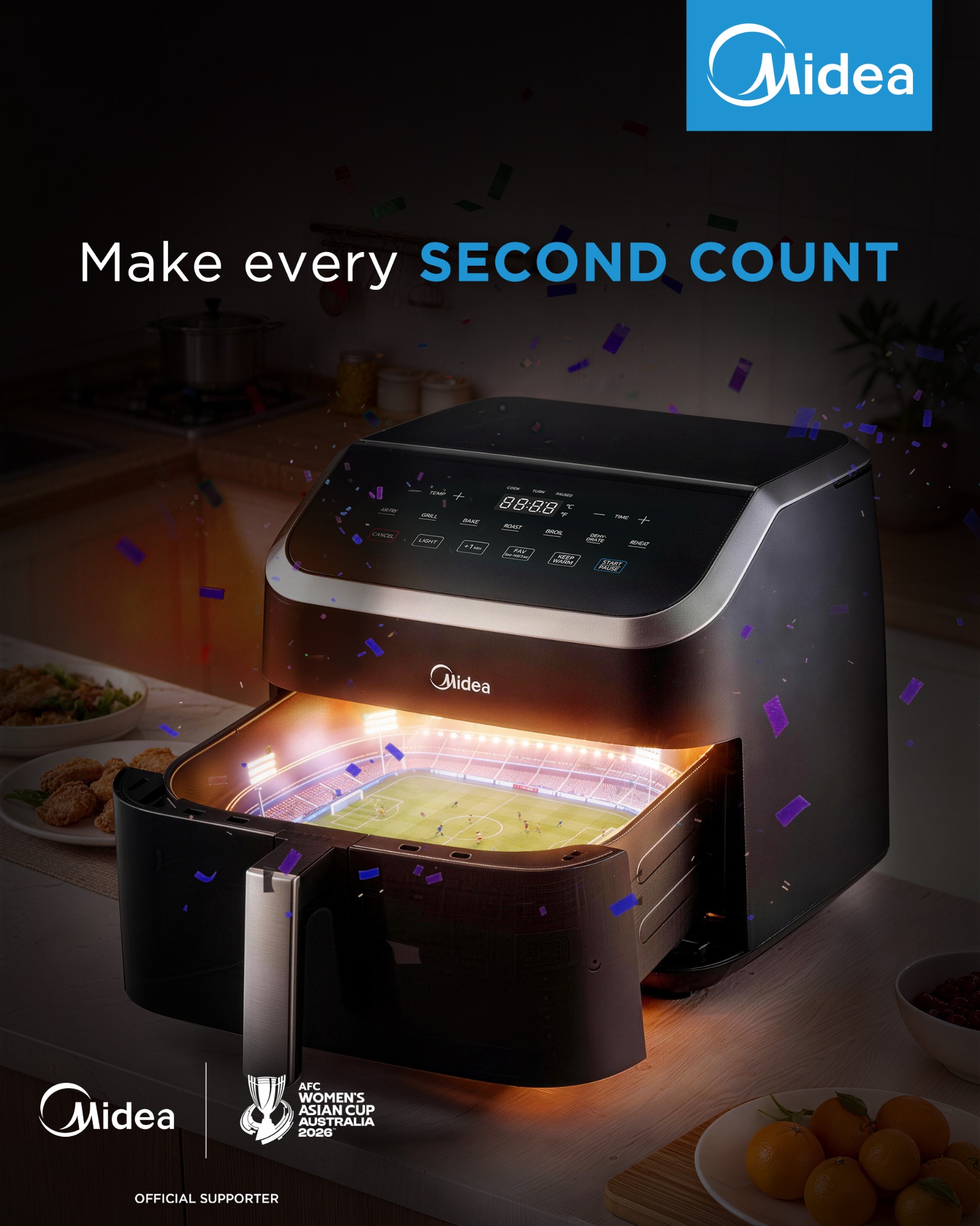 Midea Facebook ad: Smarter Cooking Starts Here