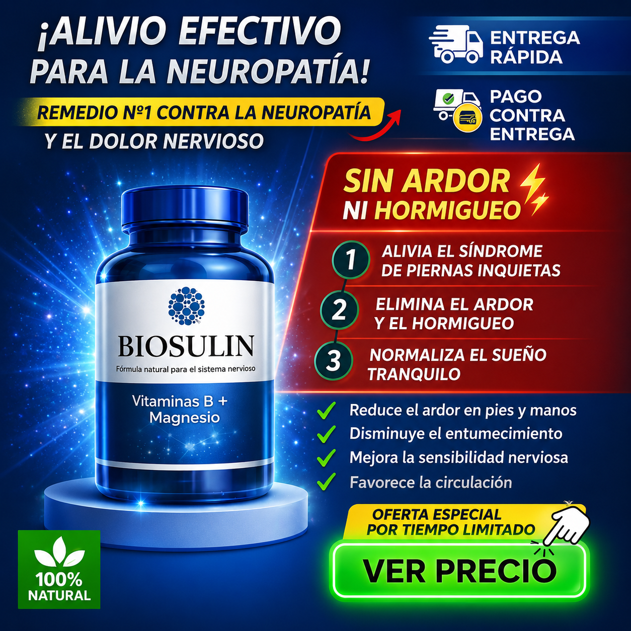 Dr. Verónica Ramírez Facebook ad: La neuropatía no espera… y tampoco se detiene