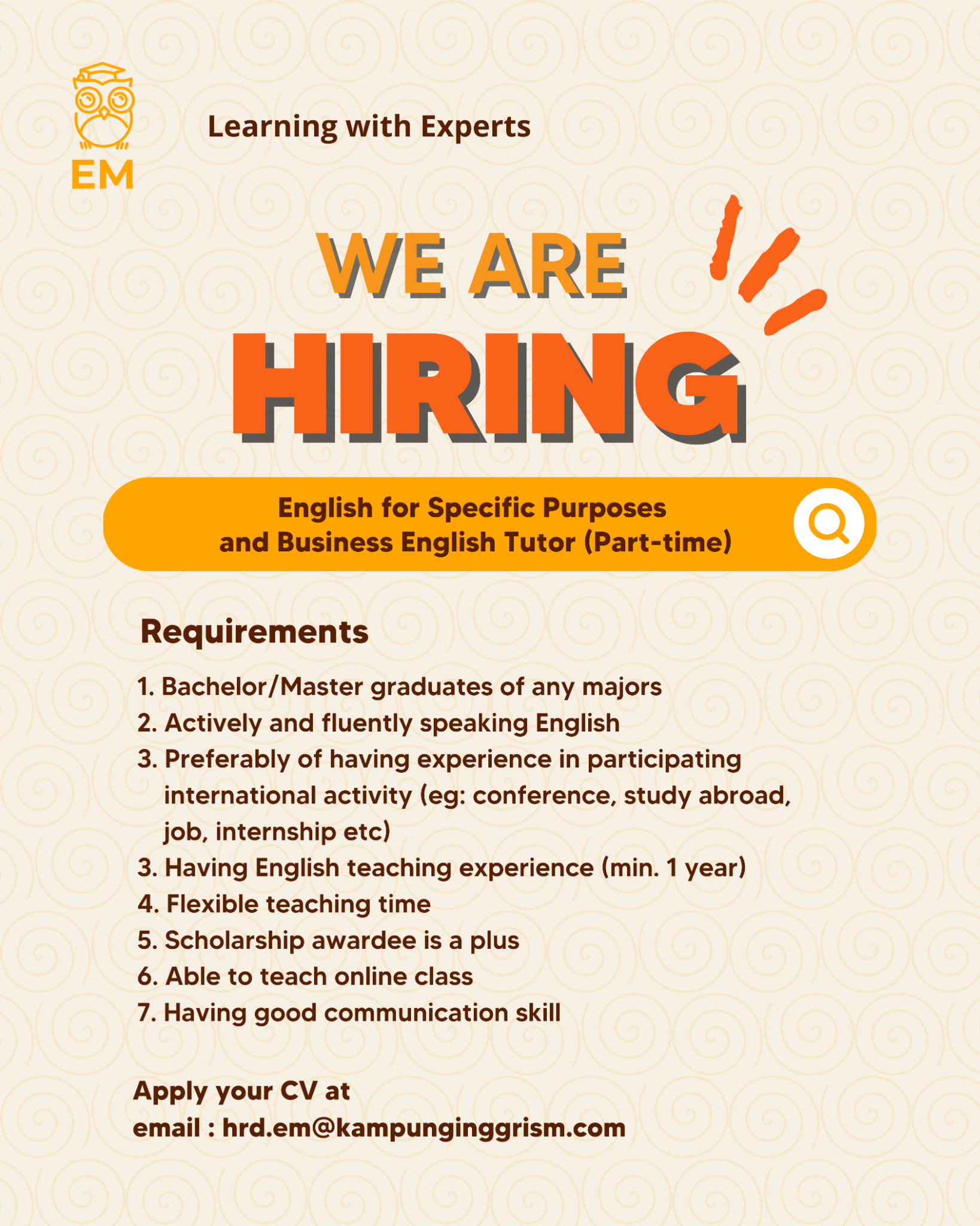 Kampung Inggris EM Facebook ad