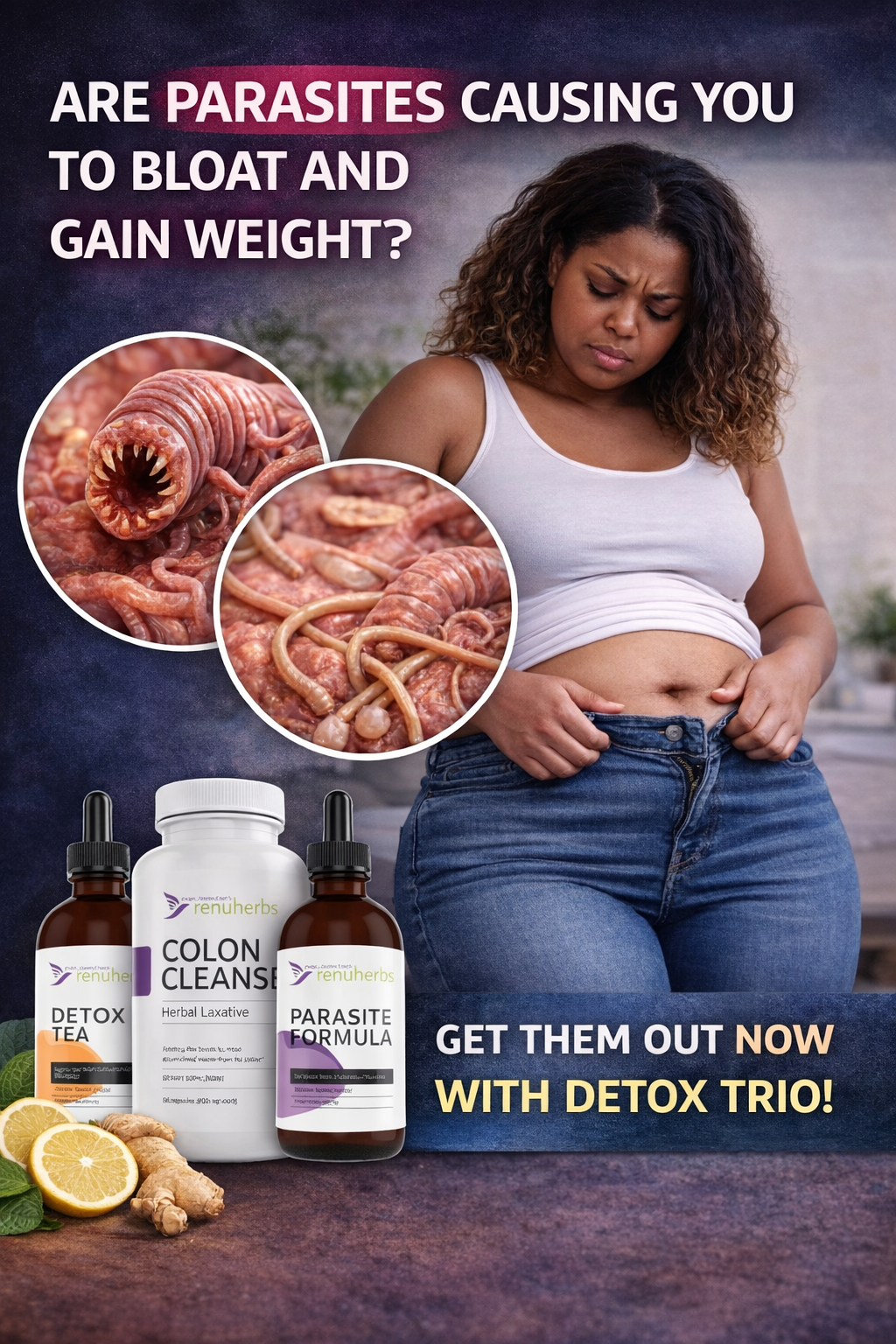 Renu Herbs by Robin Anthony Facebook ad