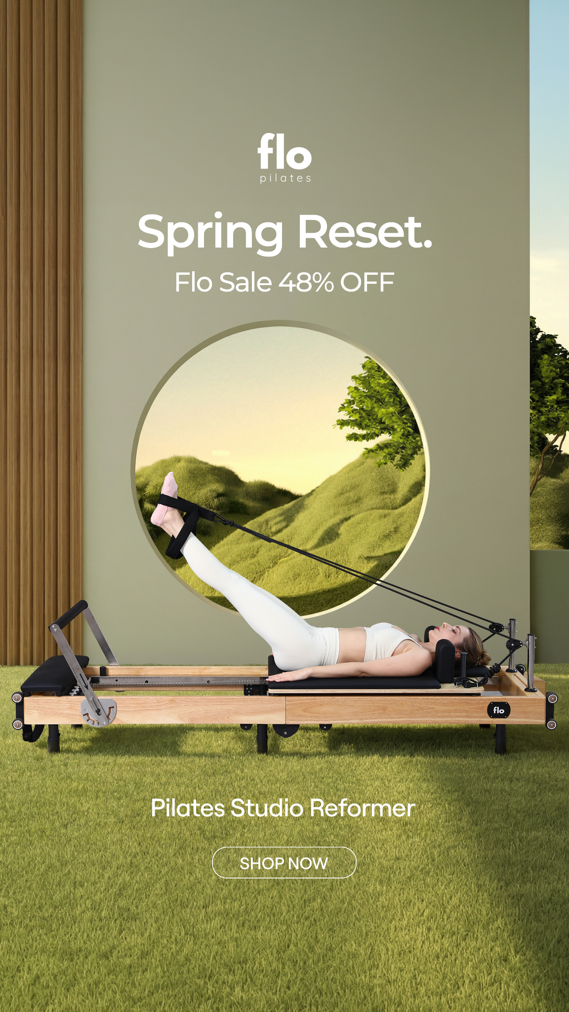 Flo Pilates Facebook ad
