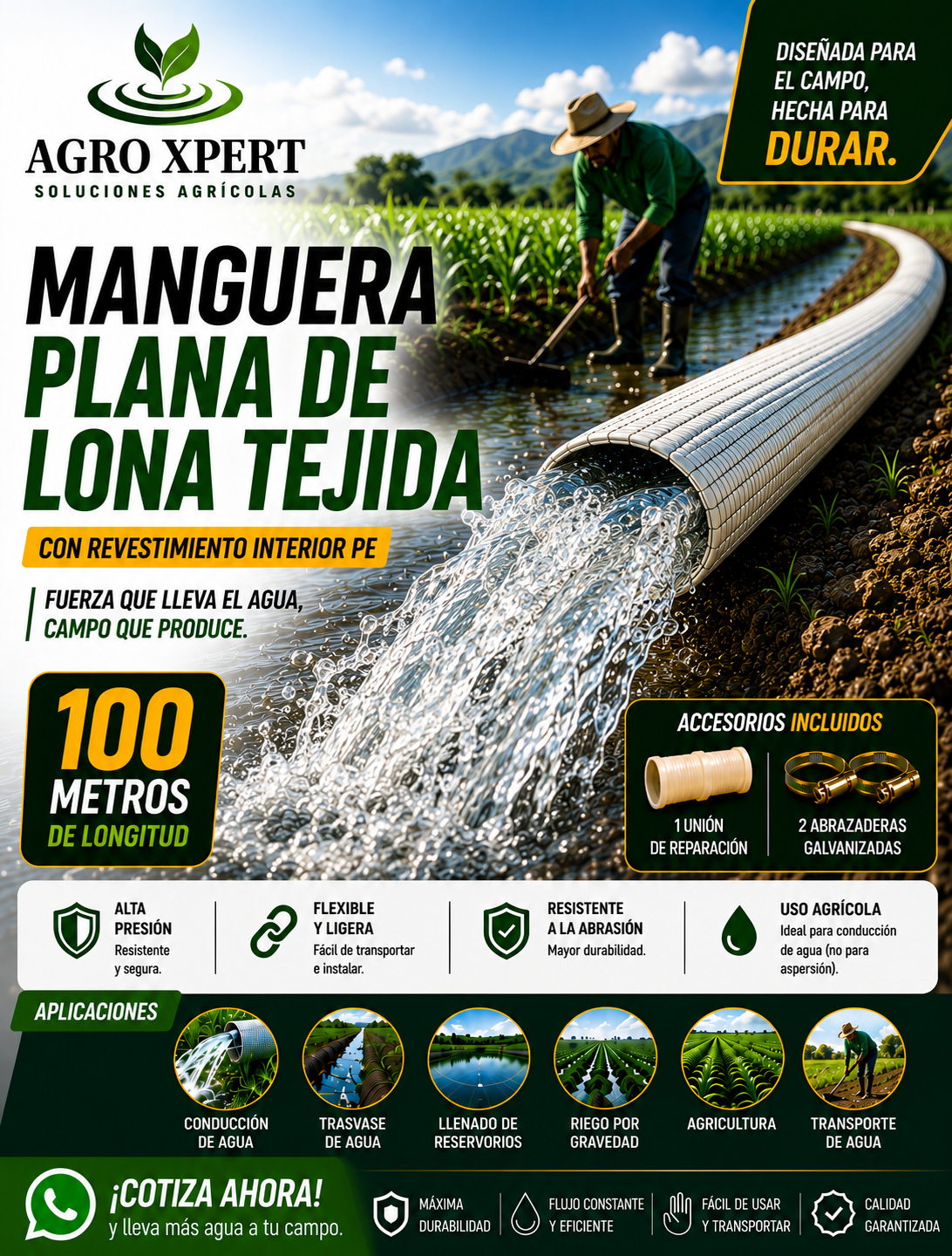 Agro Xpert Peru - Maquinas Agricolas Facebook ad: Chatea con nosotros