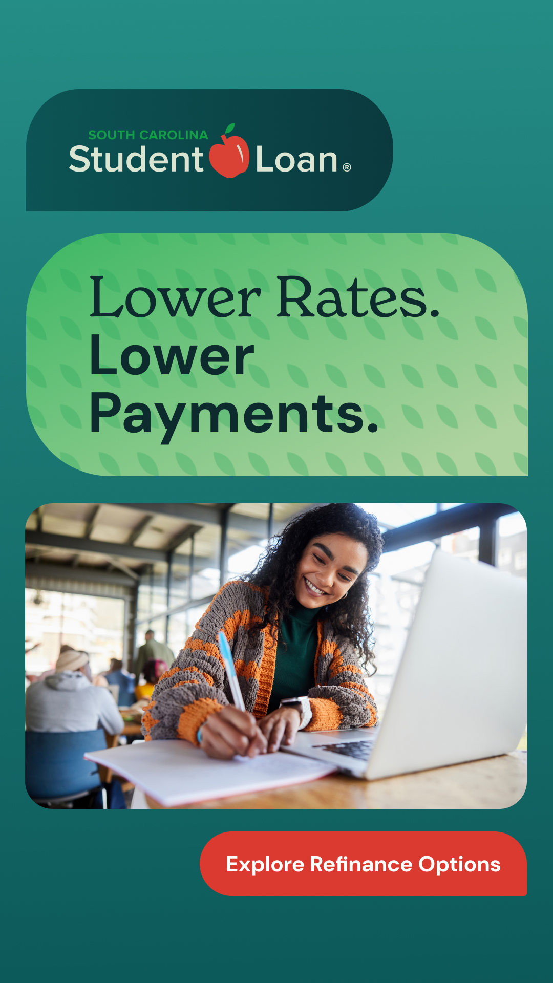 SC Student Loan Corporation Facebook ad