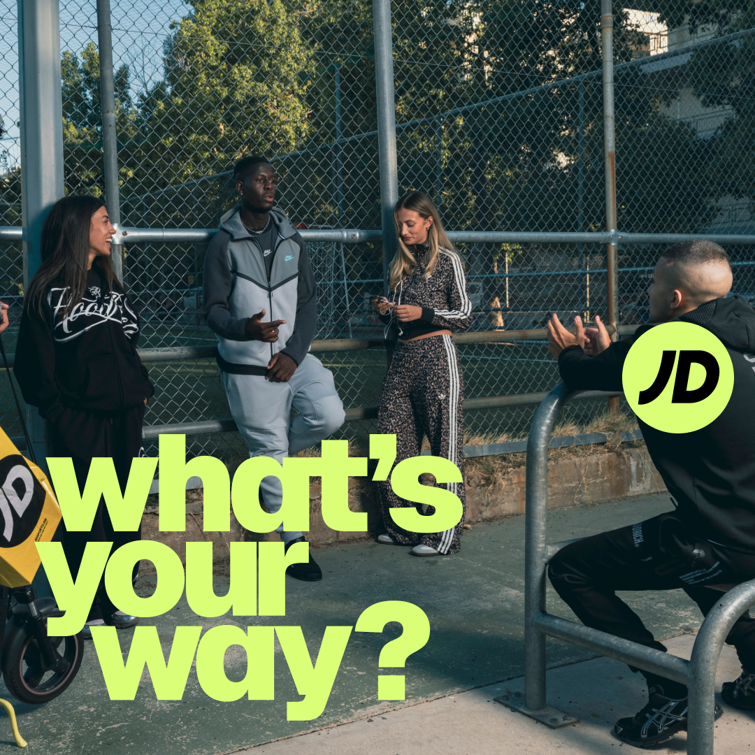 JD Sports Greece Facebook ad: New Arrivals στο JD!