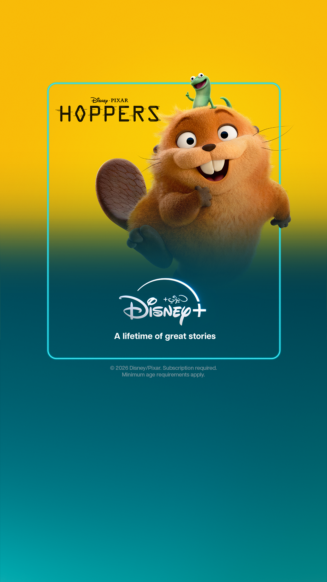 Disney+ Facebook ad