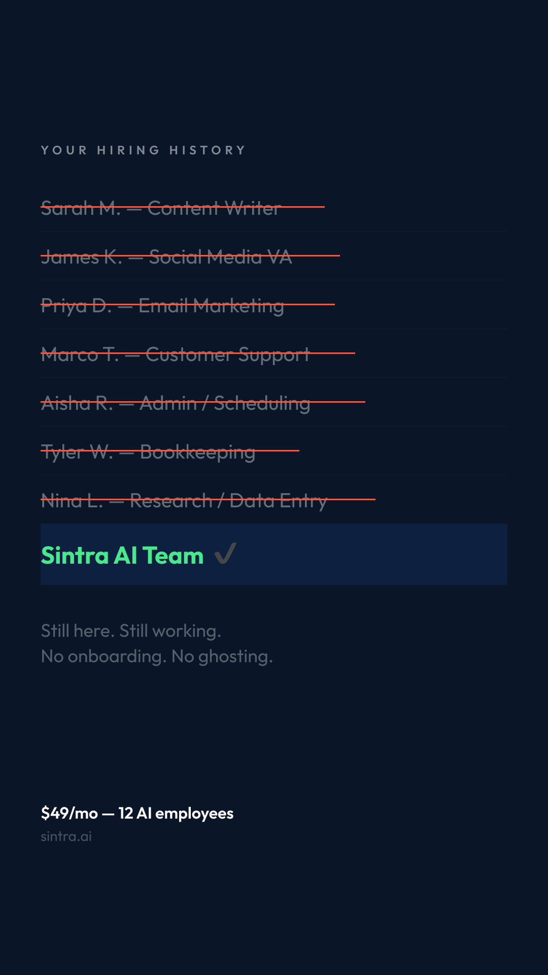 sintra.ai Facebook ad