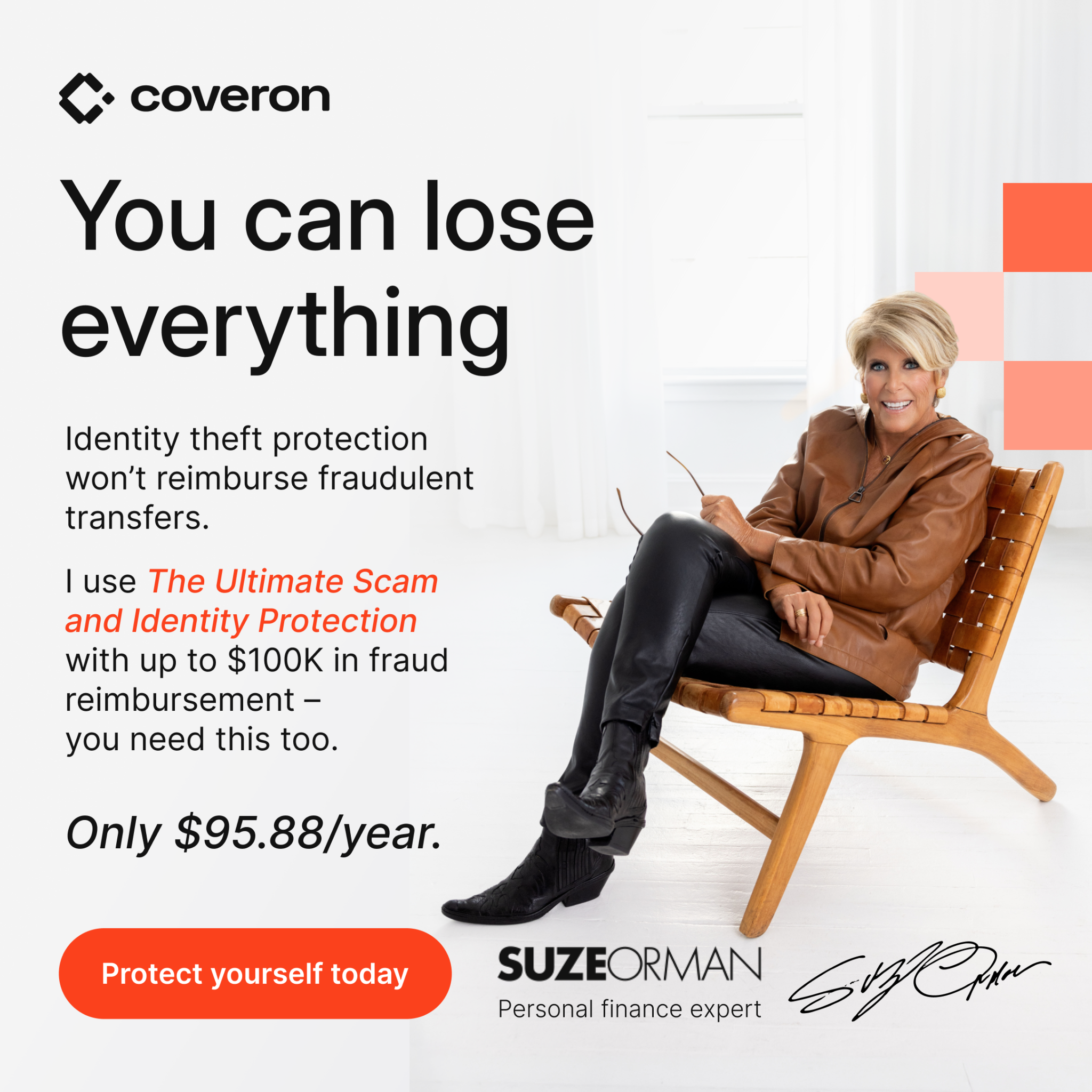 Suze Orman Facebook ad