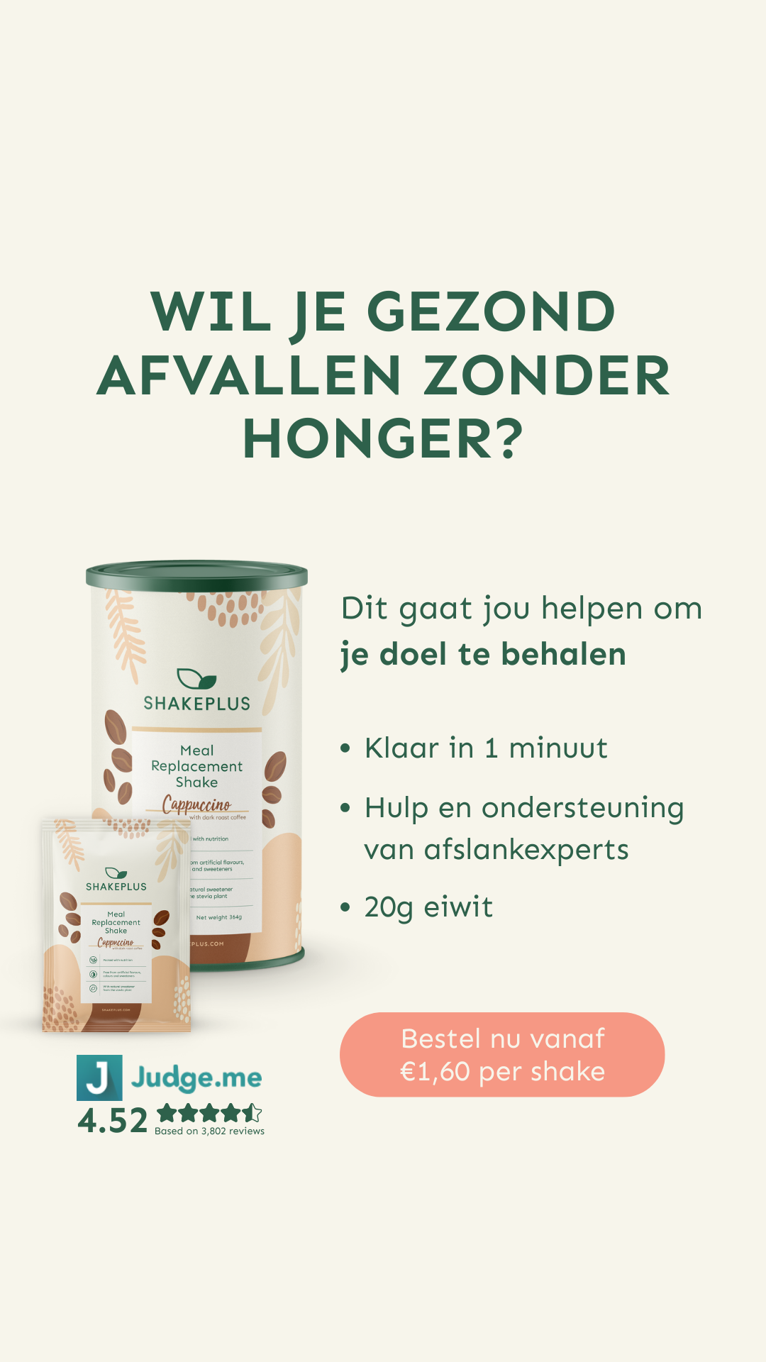 Shakeplus Facebook ad