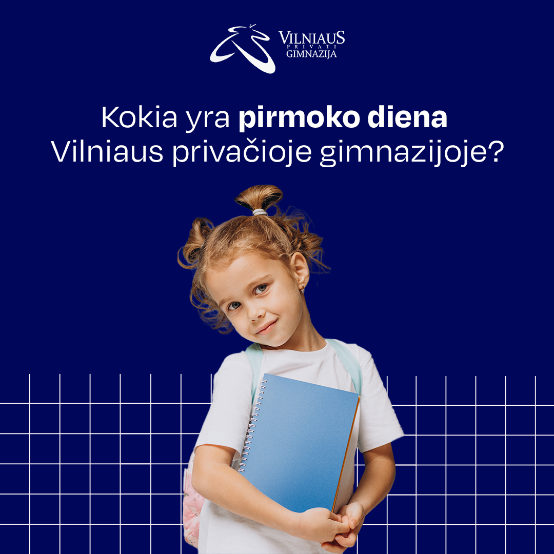 Vilniaus Privati Gimnazija Facebook ad: Mokymasis, konsultacijos ir būreliai