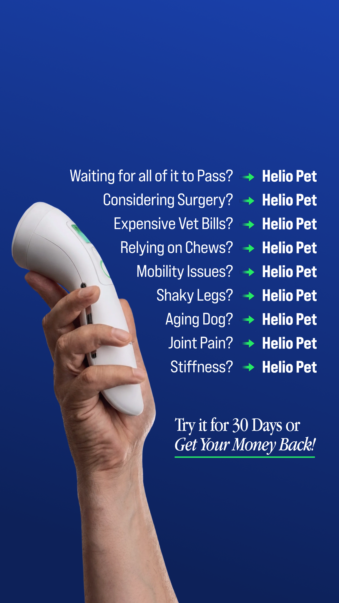 Helio Pet Facebook ad
