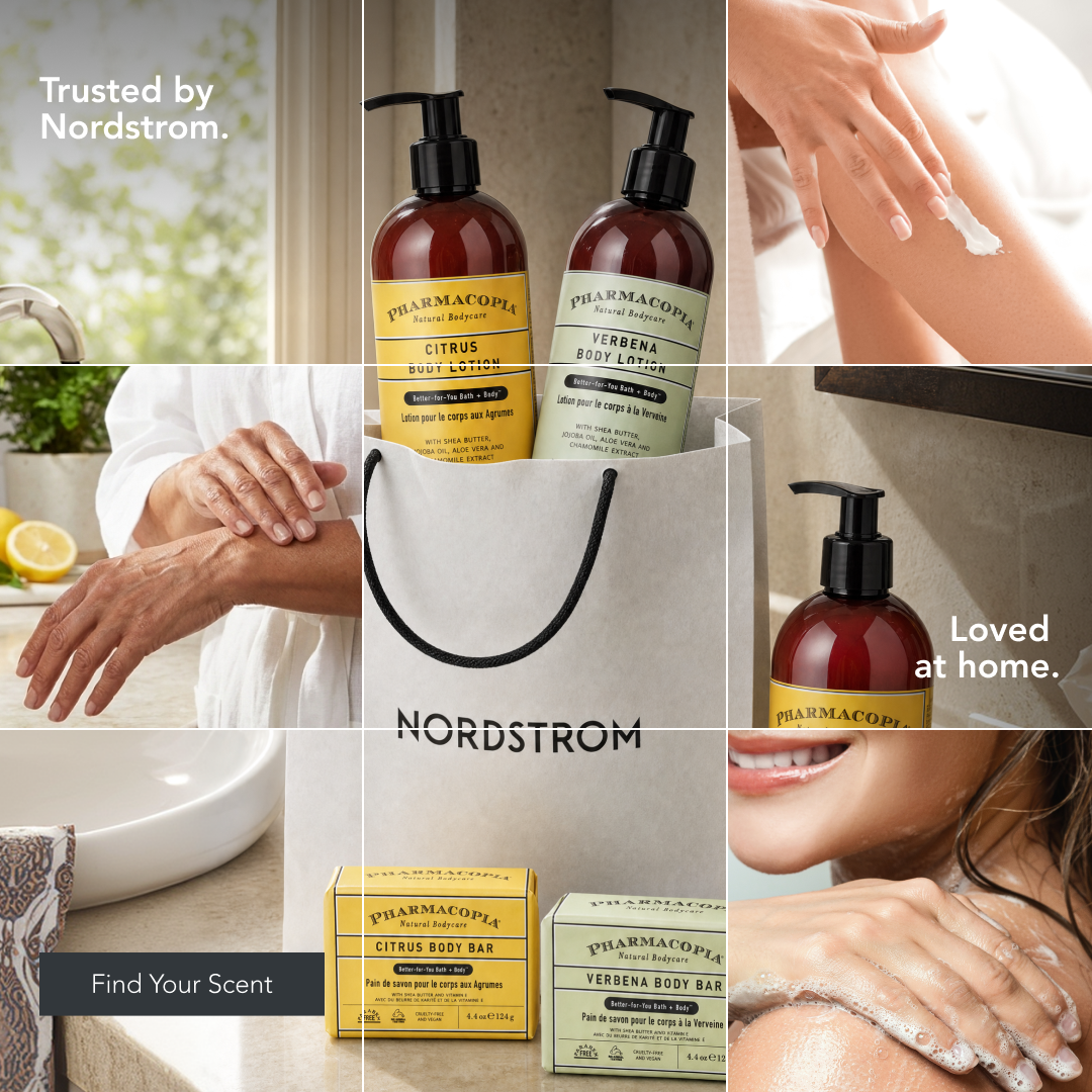 Pharmacopia Natural Bodycare Facebook ad from Jul 23, 2026