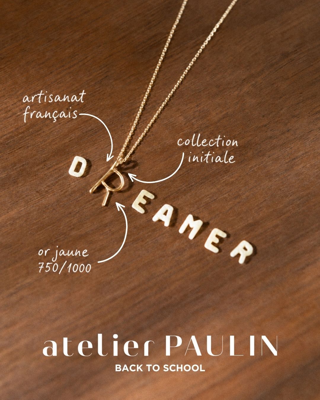 Atelier Paulin Facebook ad: L’émotion d’un mot précieux