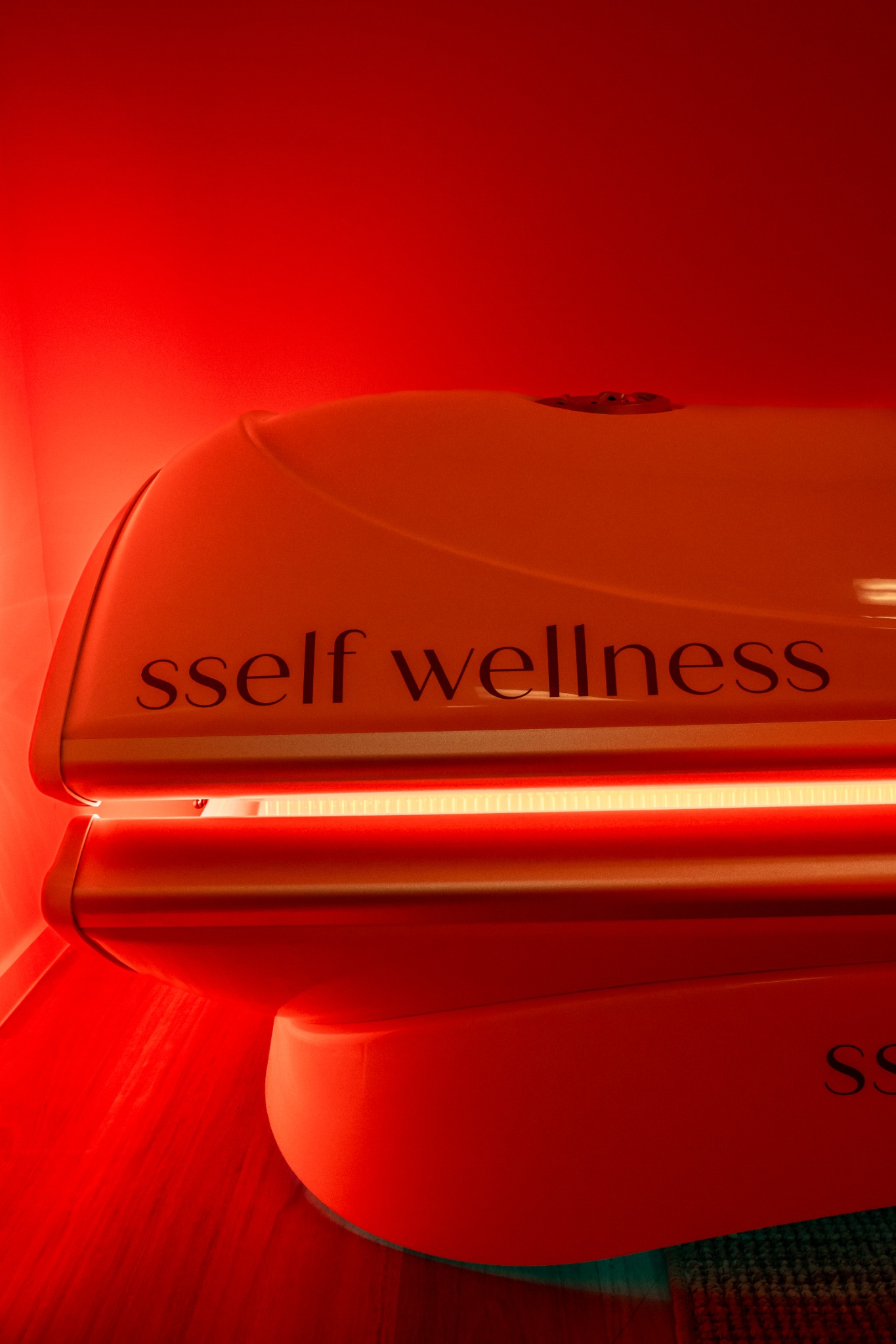 SSELF Wellness Facebook ad: A Break from the World, Wrapped in Red