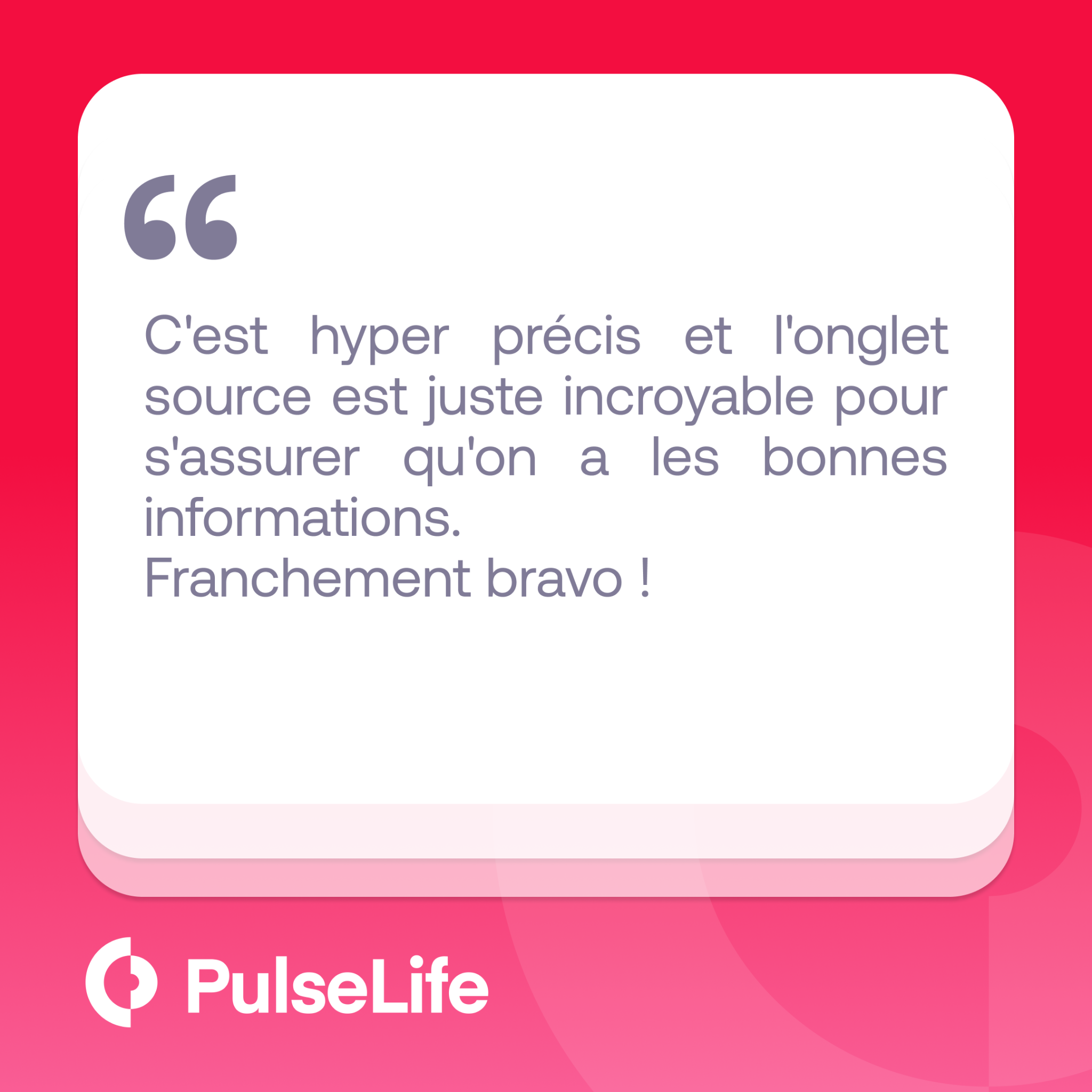 PulseLife Facebook ad