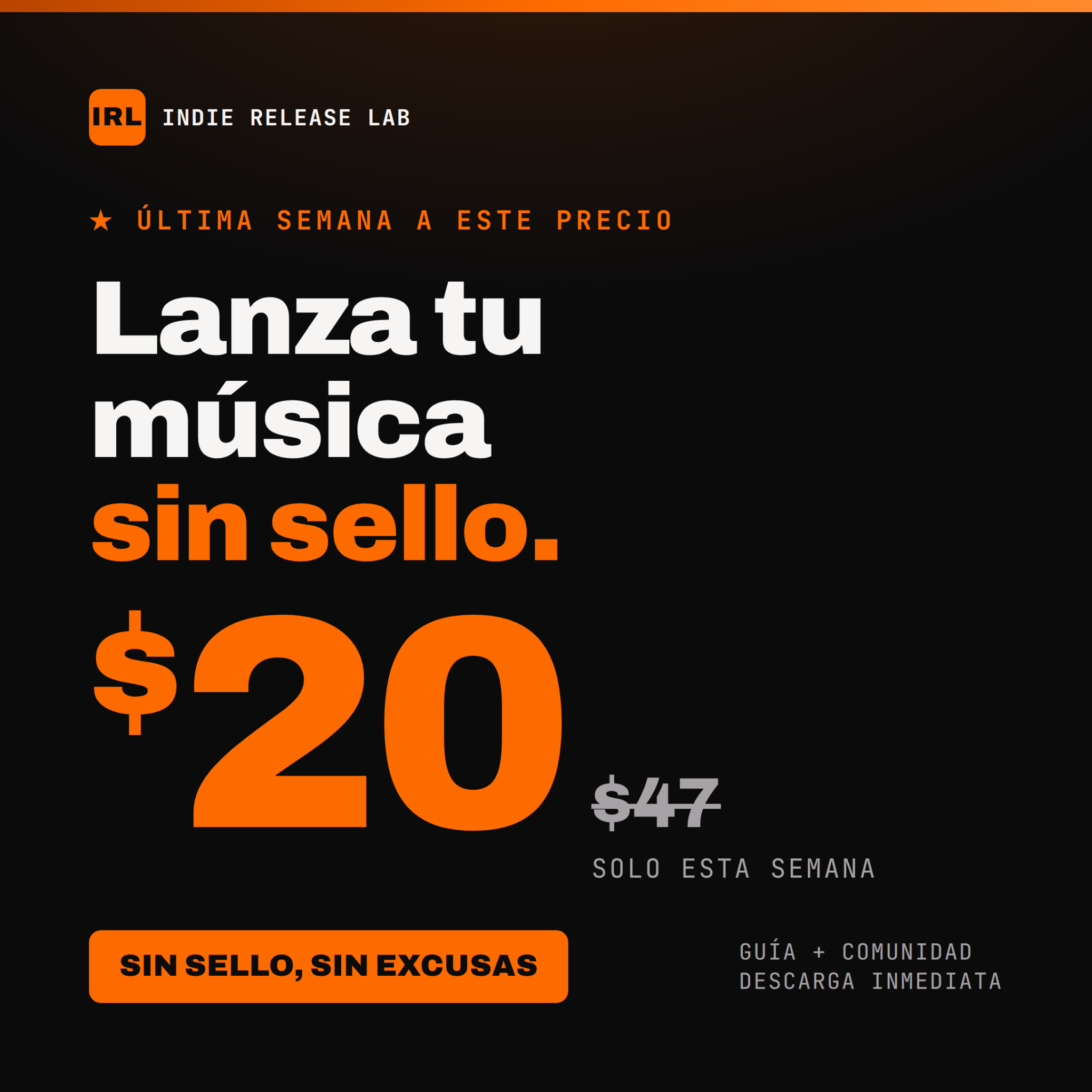 Soly Facebook ad: Lanzar música a ciegas es la razón por…