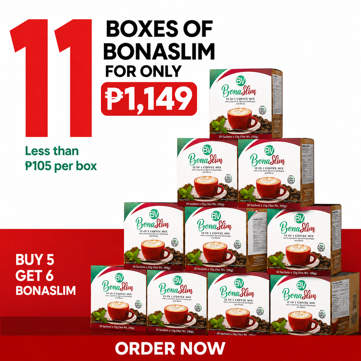 Bona Slim Facebook ad