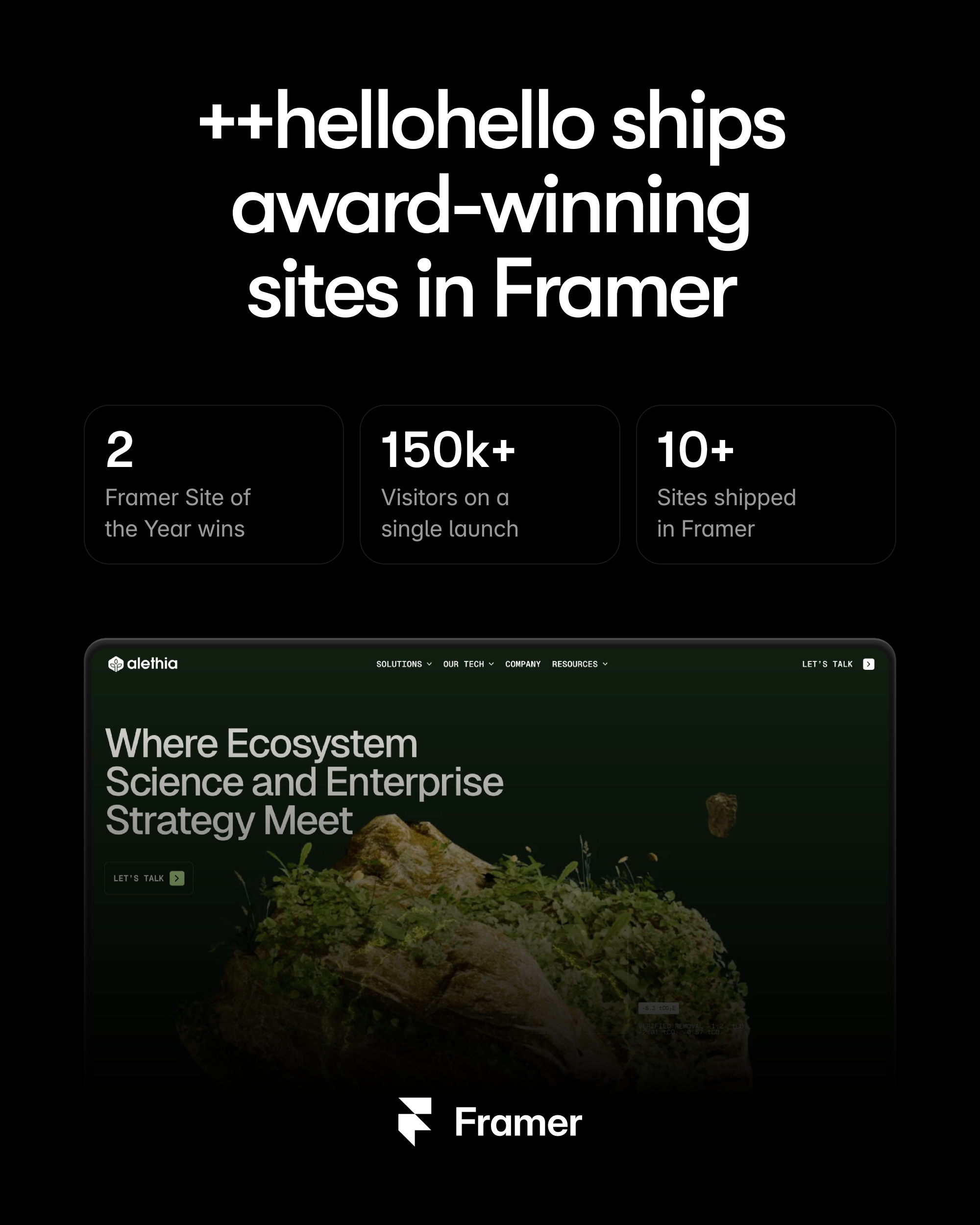Framer Facebook ad
