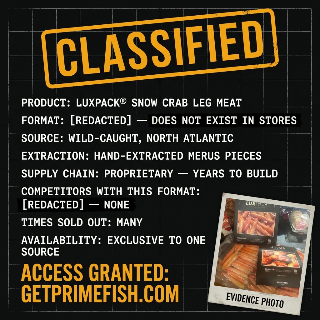 PrimeFish Seafood Co. Facebook ad