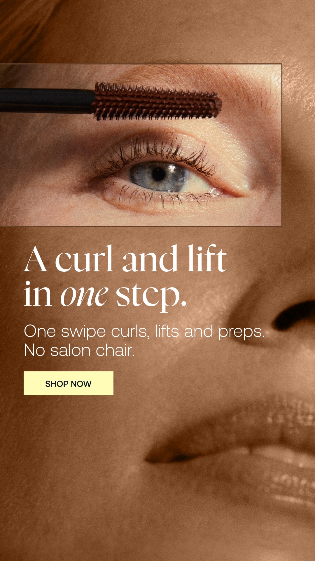Uklash Facebook ad: NEW IN: Lash Lift Gel