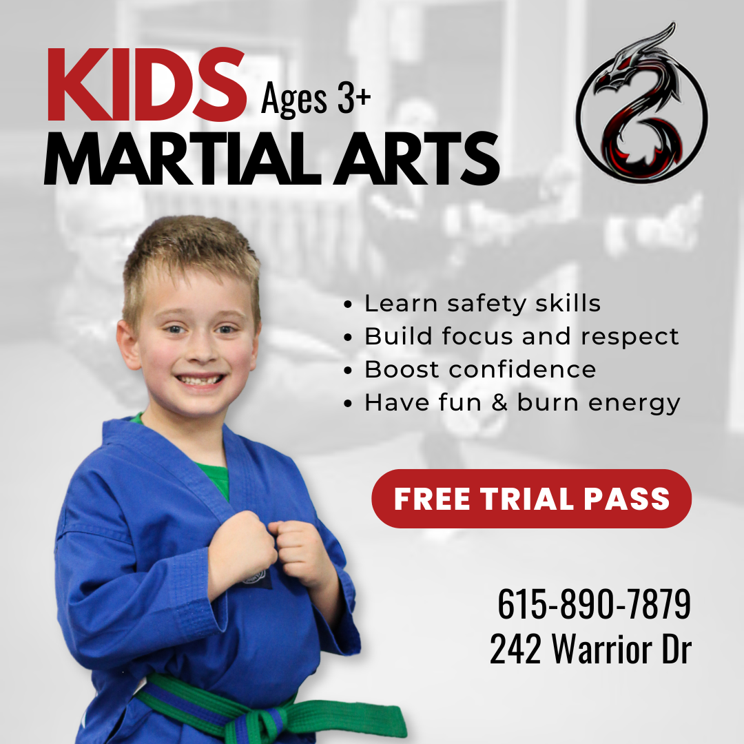 Black Dragon Martial Arts Facebook ad