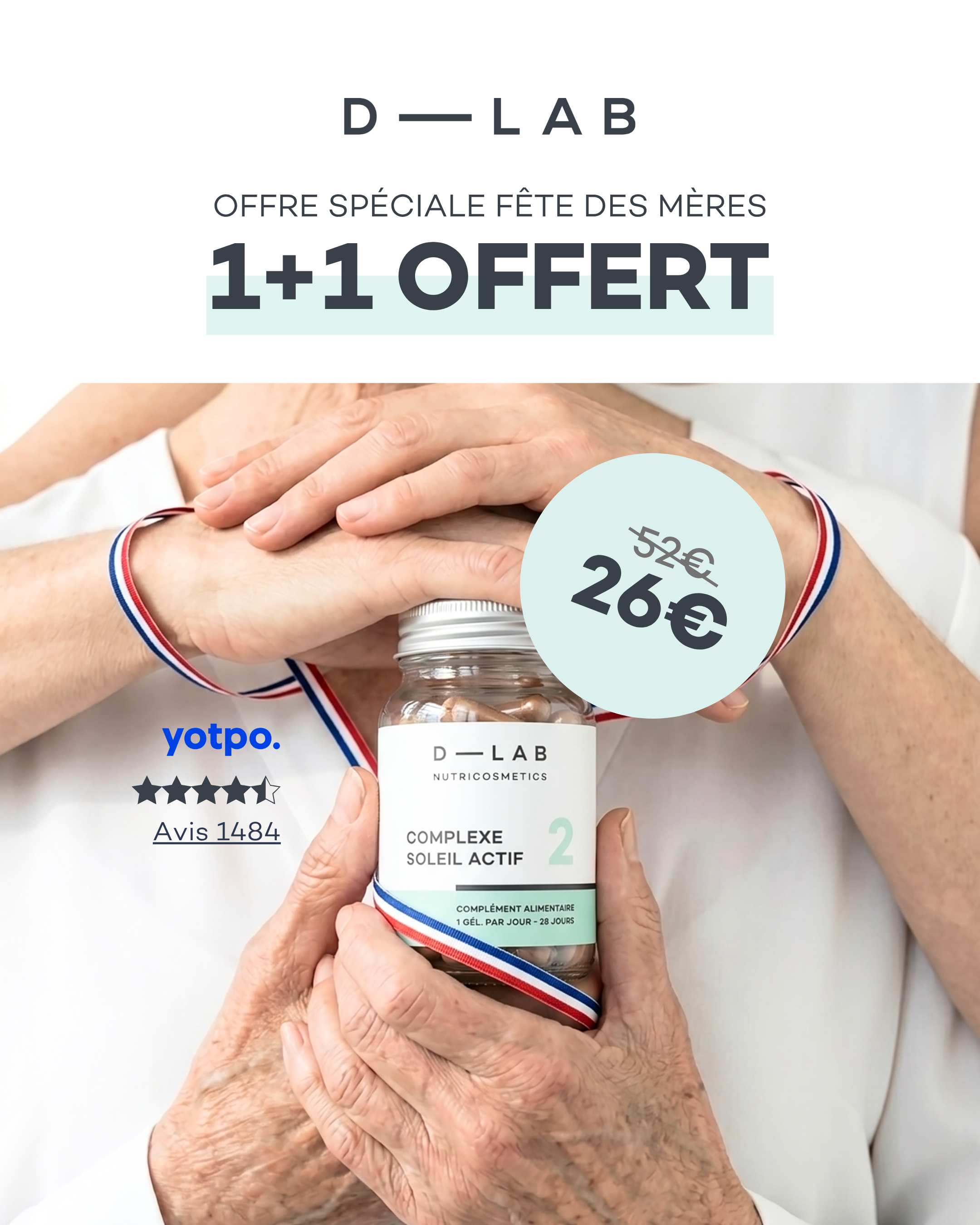 D-LAB NUTRICOSMETICS Facebook ad