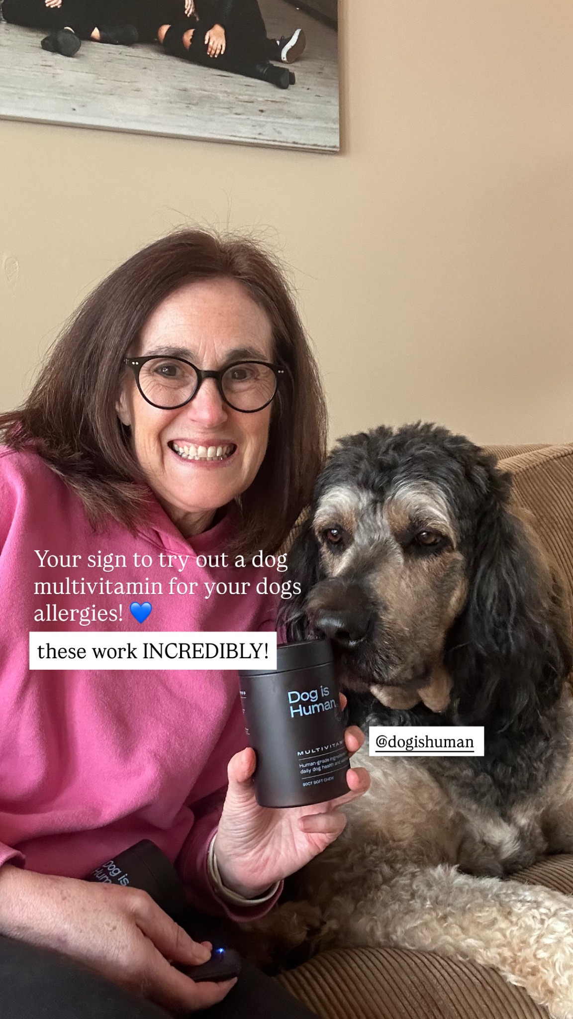 Dog is Human Facebook ad