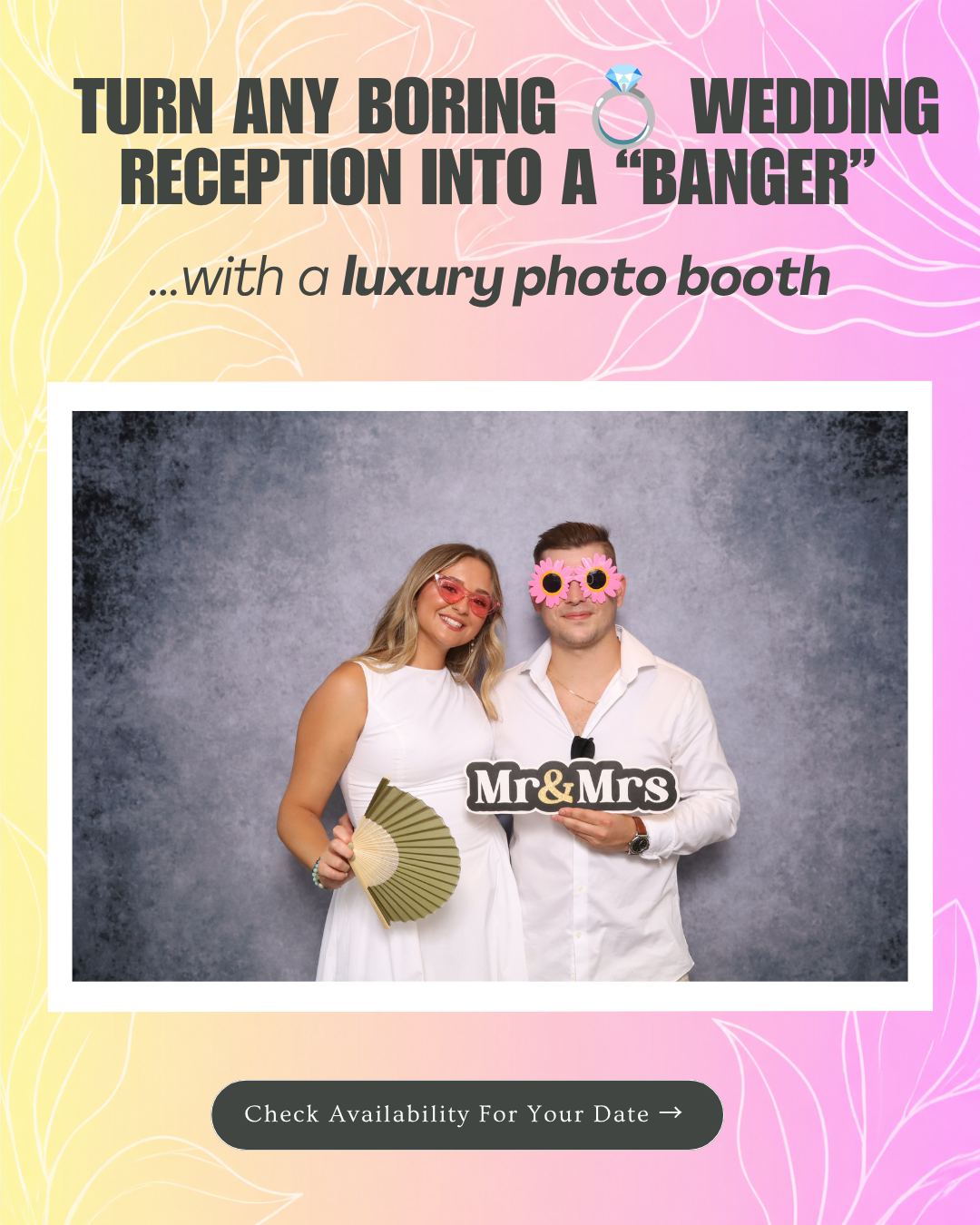 Divine Reflections Photo Booth Company Facebook ad