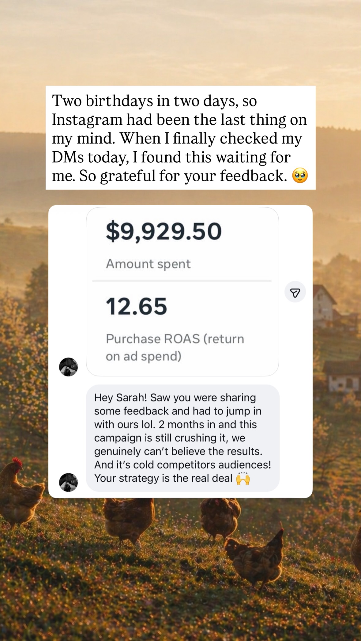 Secret Insta Club Facebook ad
