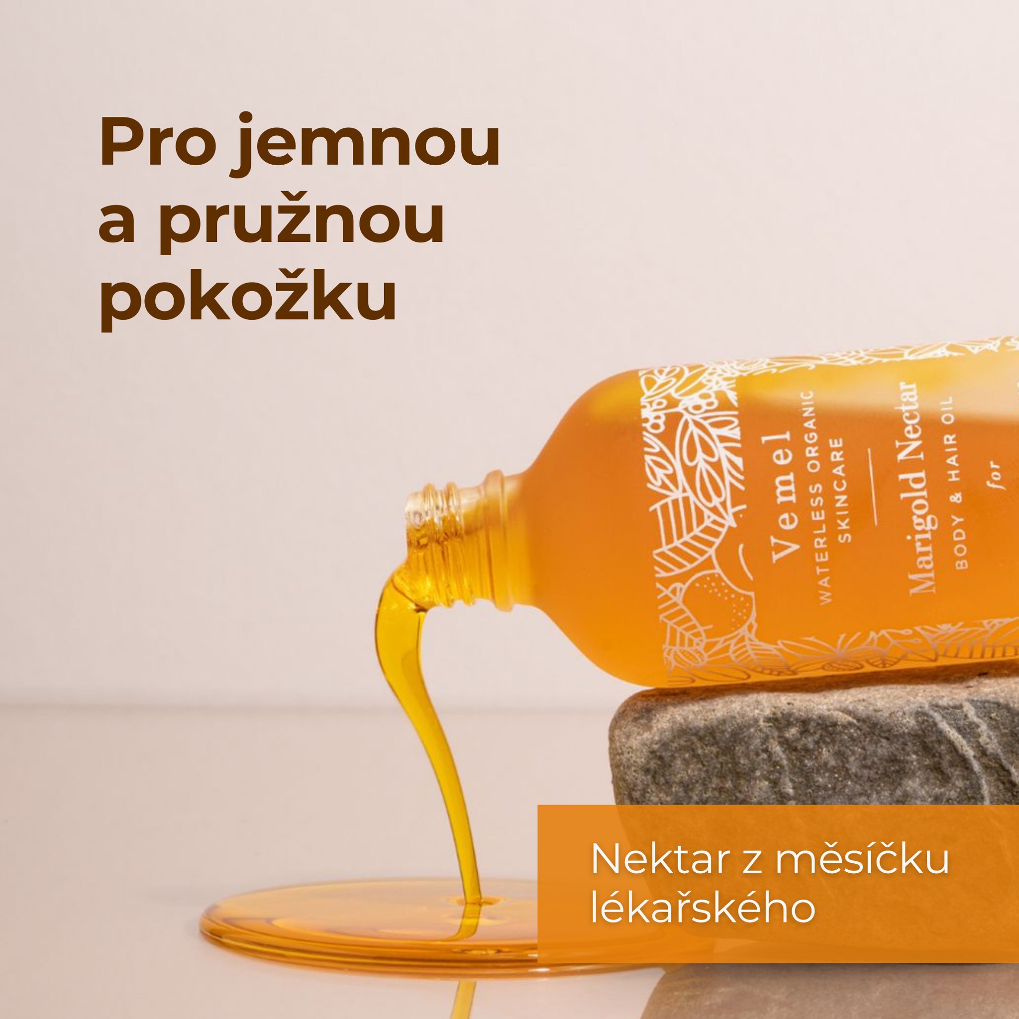Elabela.cz Facebook ad: Náš nektar z měsíčku lékařského.