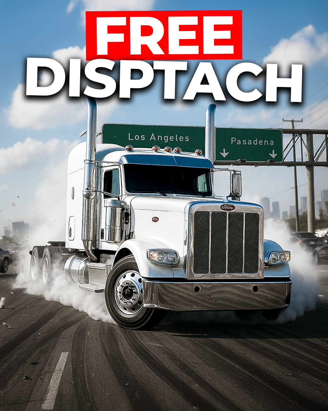 Rollin Easy Freight Dispatch Facebook ad from Nov 18, 2025