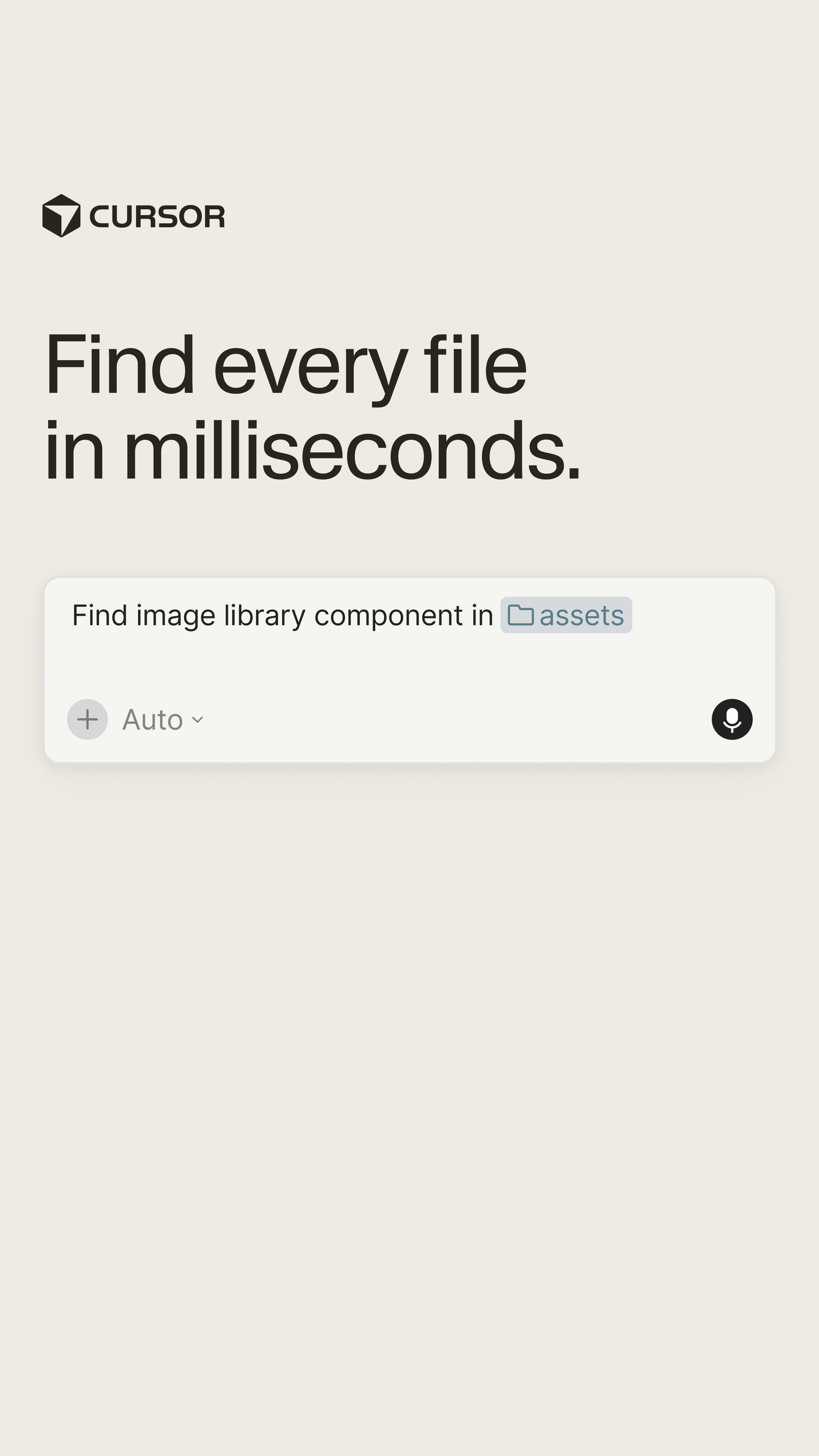 Cursor Facebook ad
