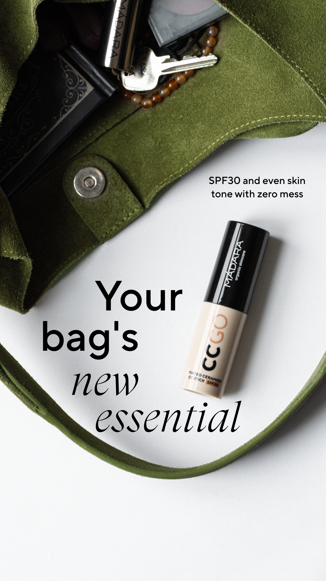 Mádara Organic Skincare Facebook ad