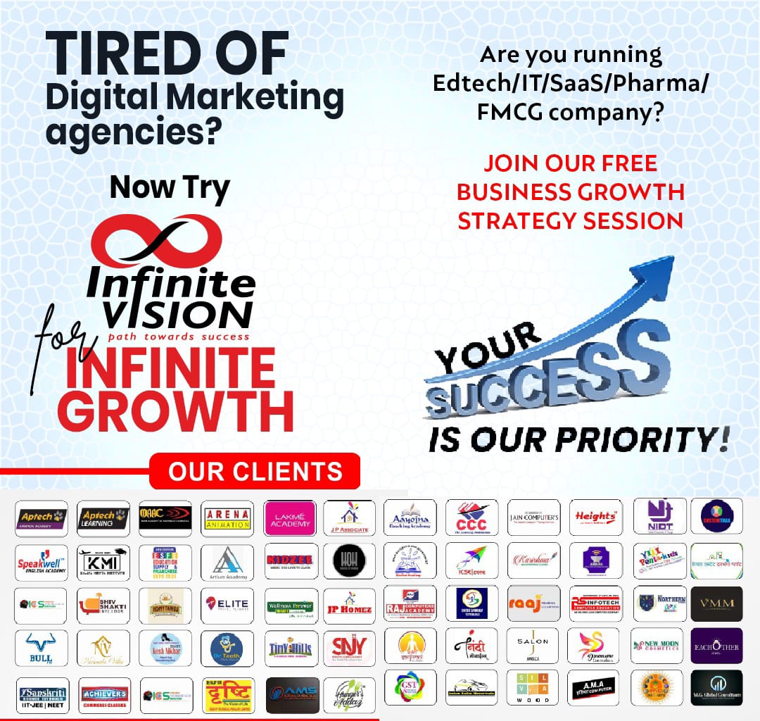 Infinite Vision Facebook ad