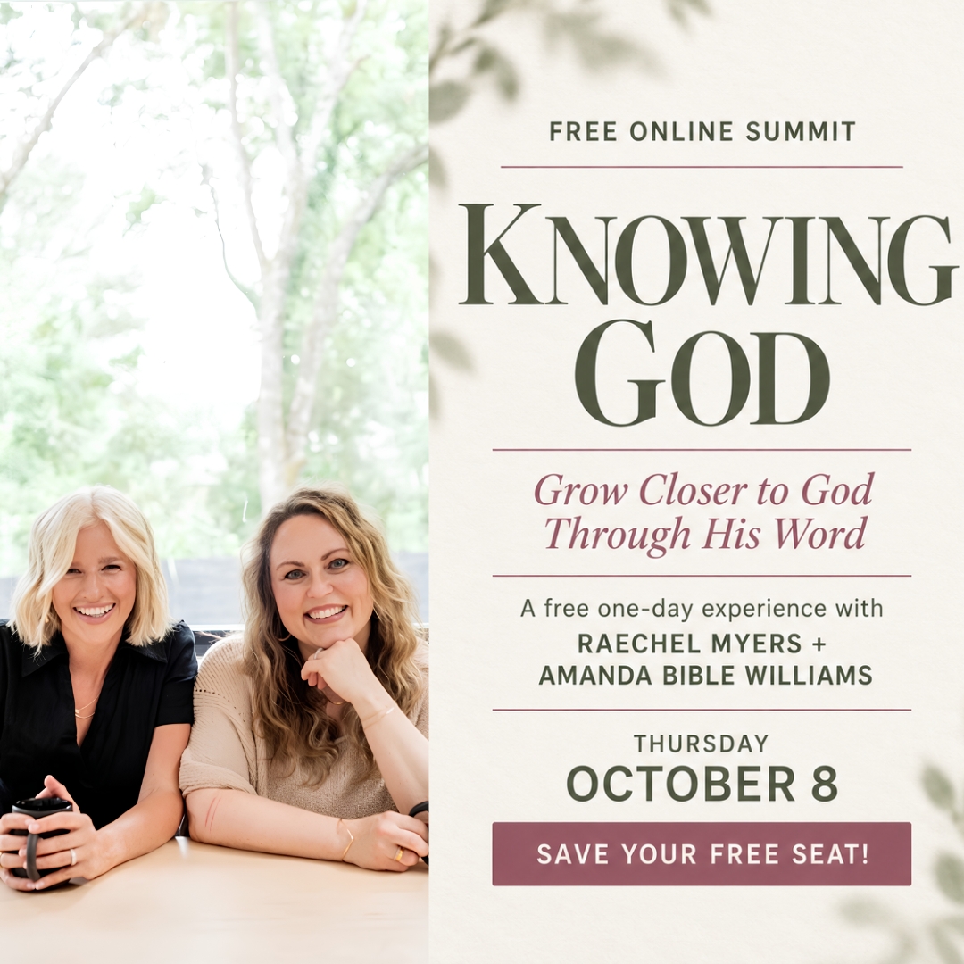 My Grace Corner Facebook ad: Join the FREE Knowing God Summit