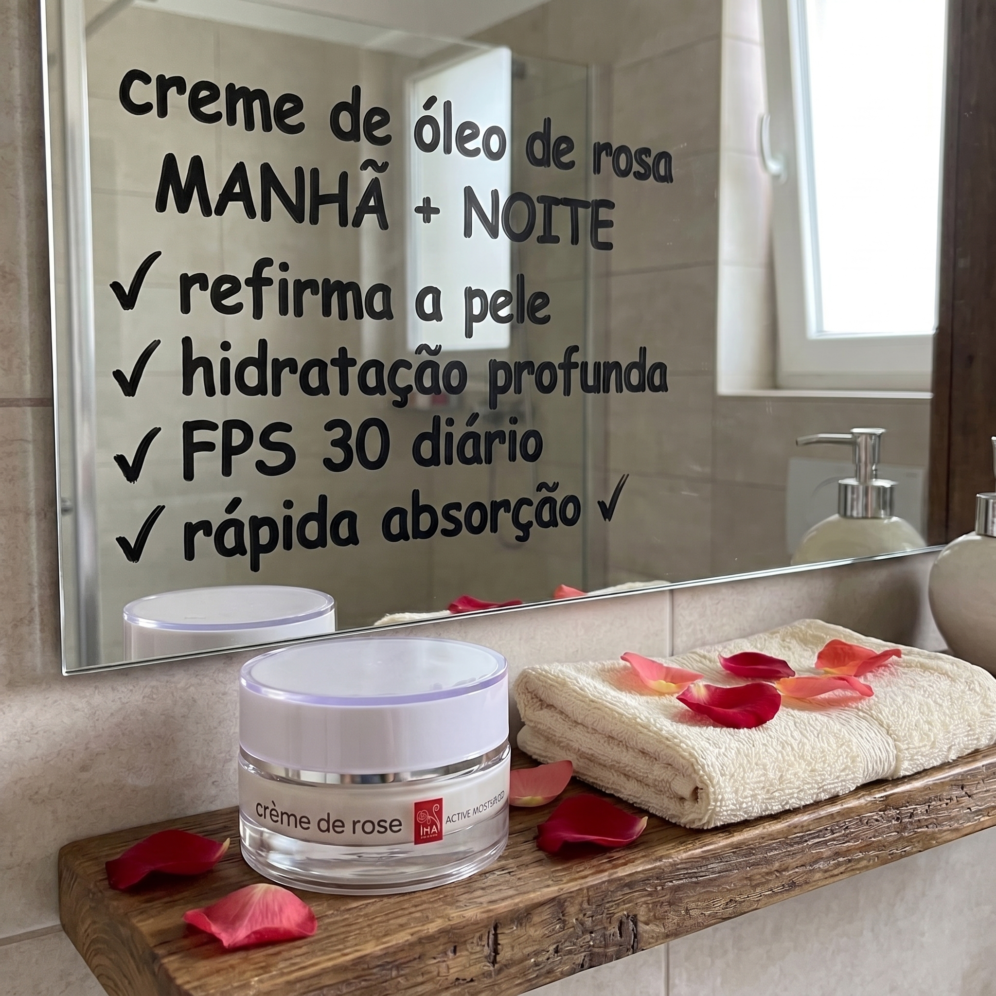 InaEssentials.PT - Cosméticos Orgânicos Familiares Facebook ad: O teu espelho da manhã estreia ritual
