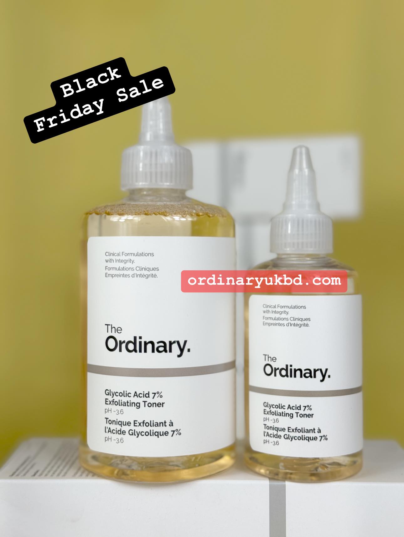 The Ordinary Skincare UK to BD Facebook ad