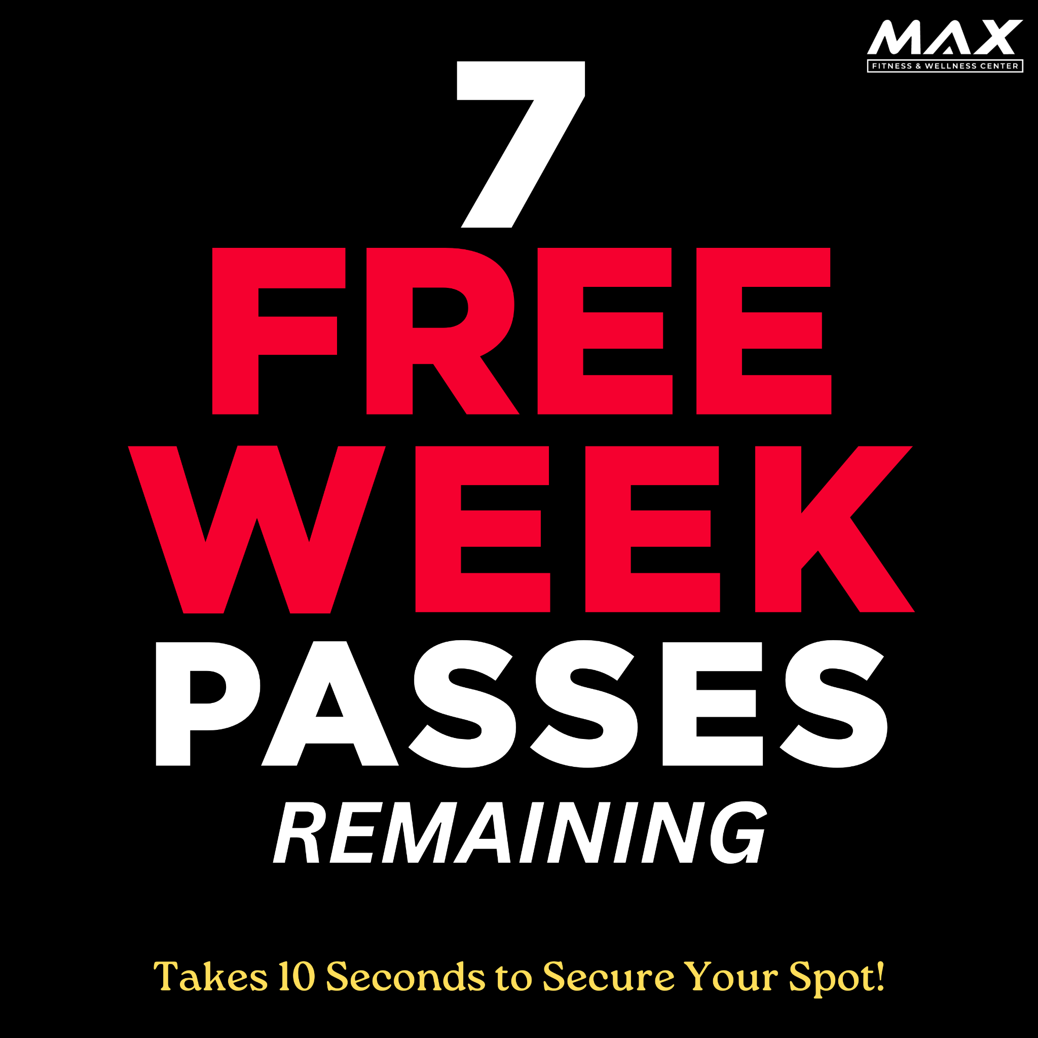 MAX Fitness and Wellness Center of Edison Facebook ad