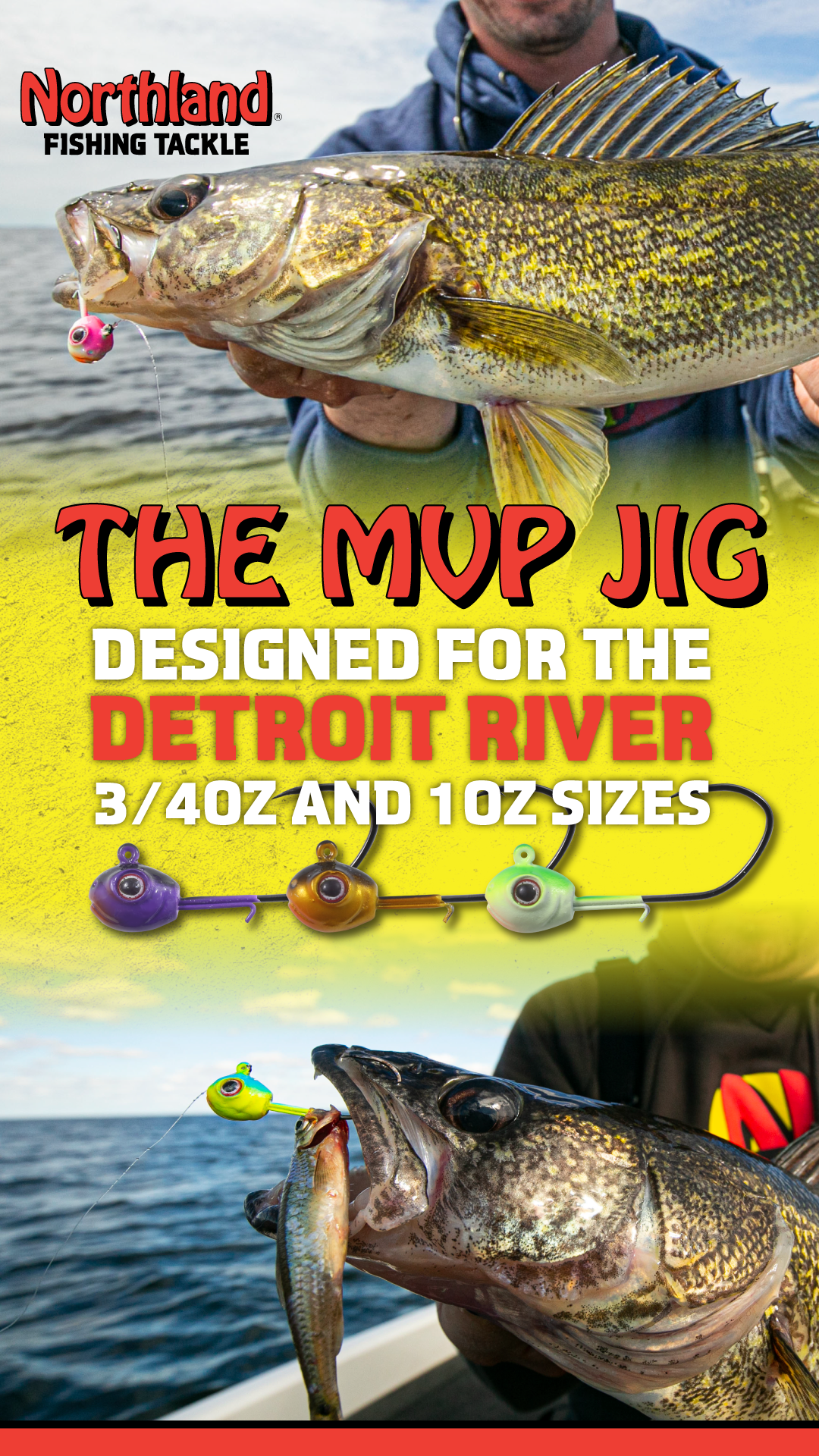 Northland Fishing Tackle Facebook ad from Mar 26, 2026